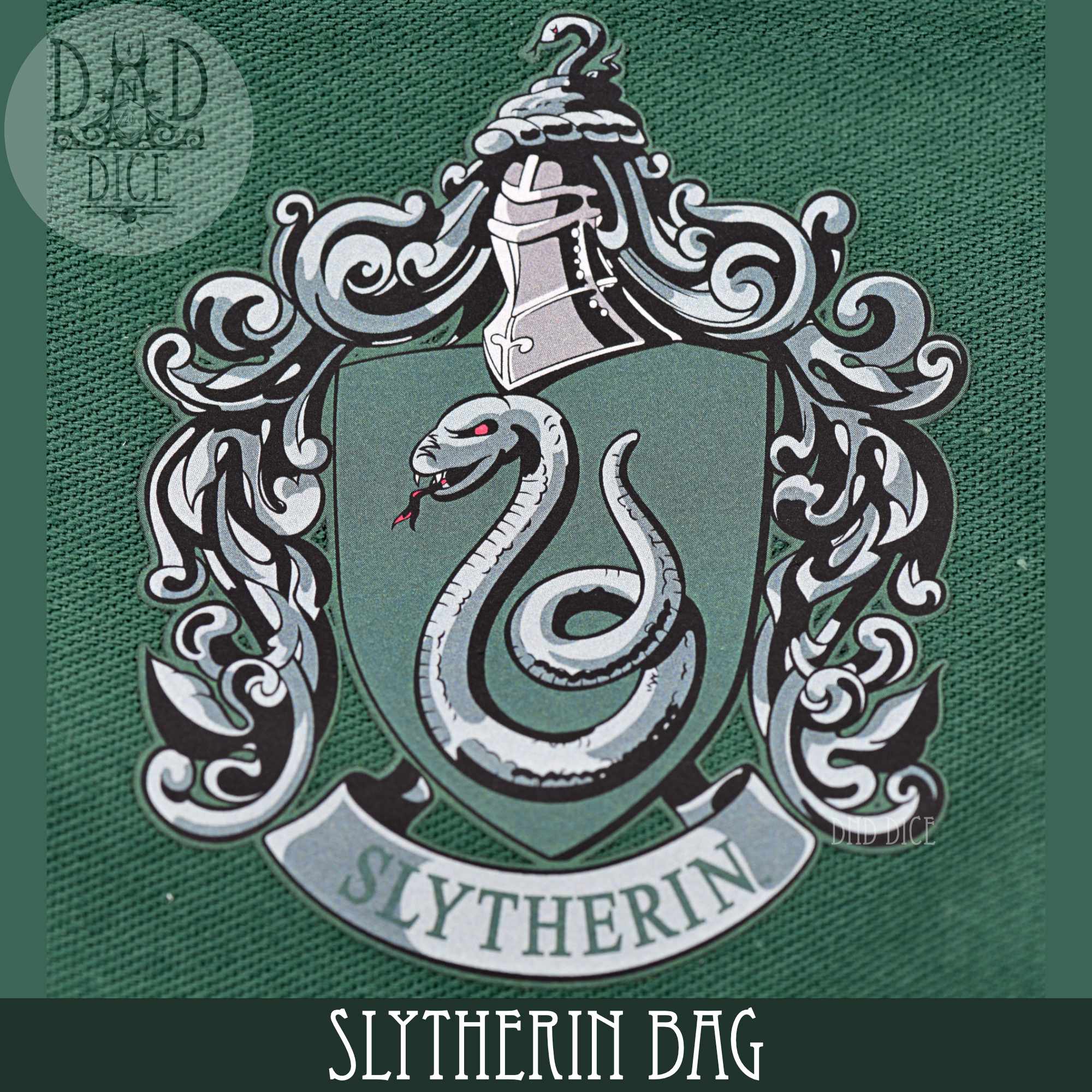 Harry Potter - Slytherin Dice Bag & 5D6 - Image 3