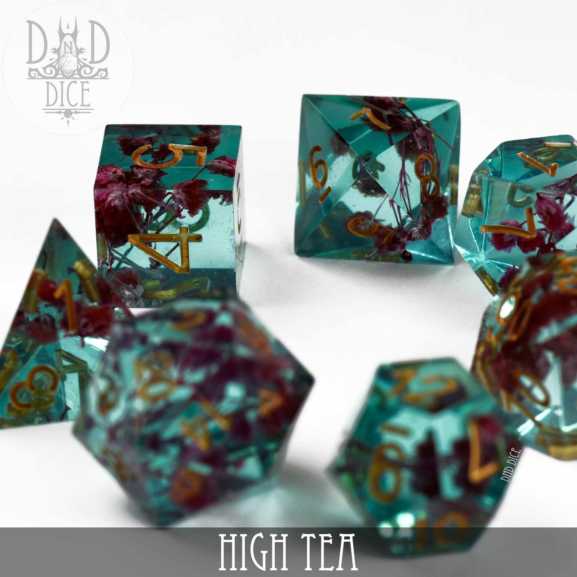 High Tea Handmade Dice Set - Image 3
