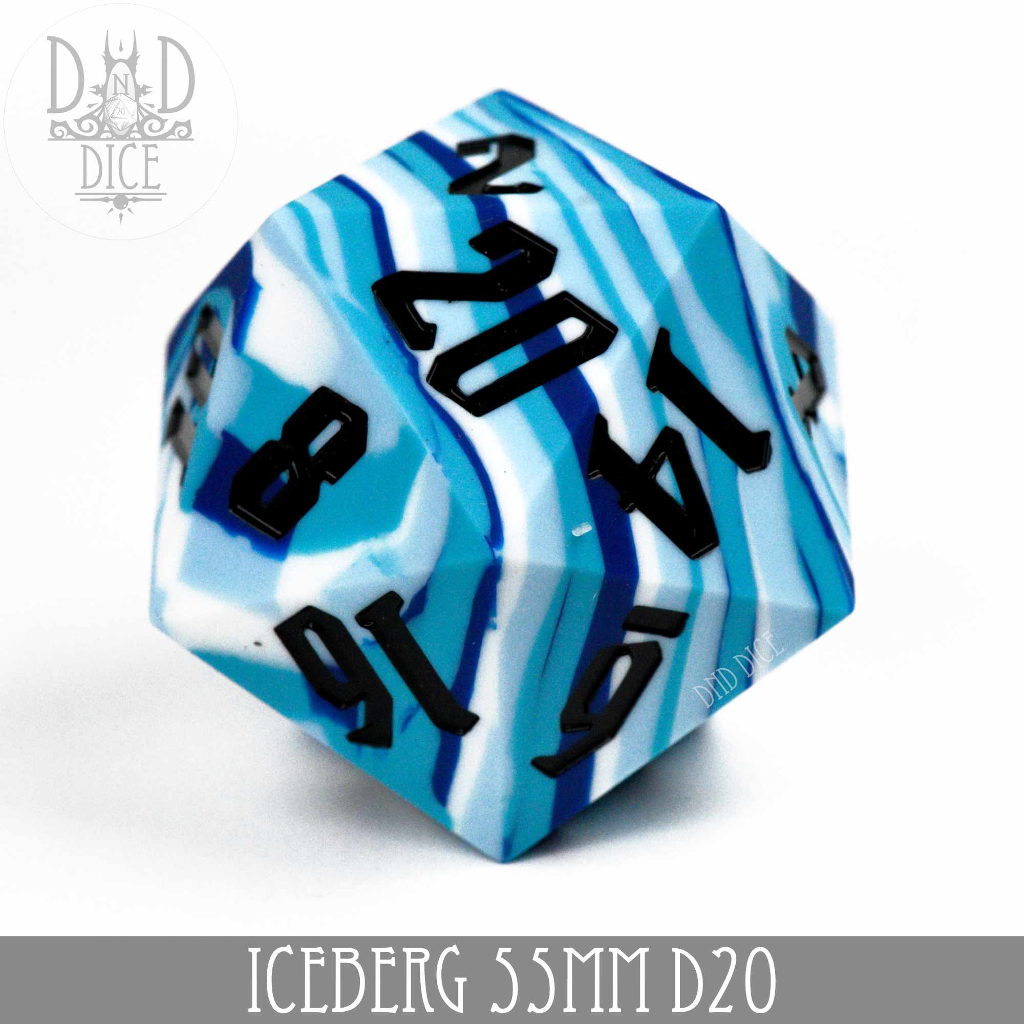 55mm D20 - Iceberg (Silicone) - Image 2