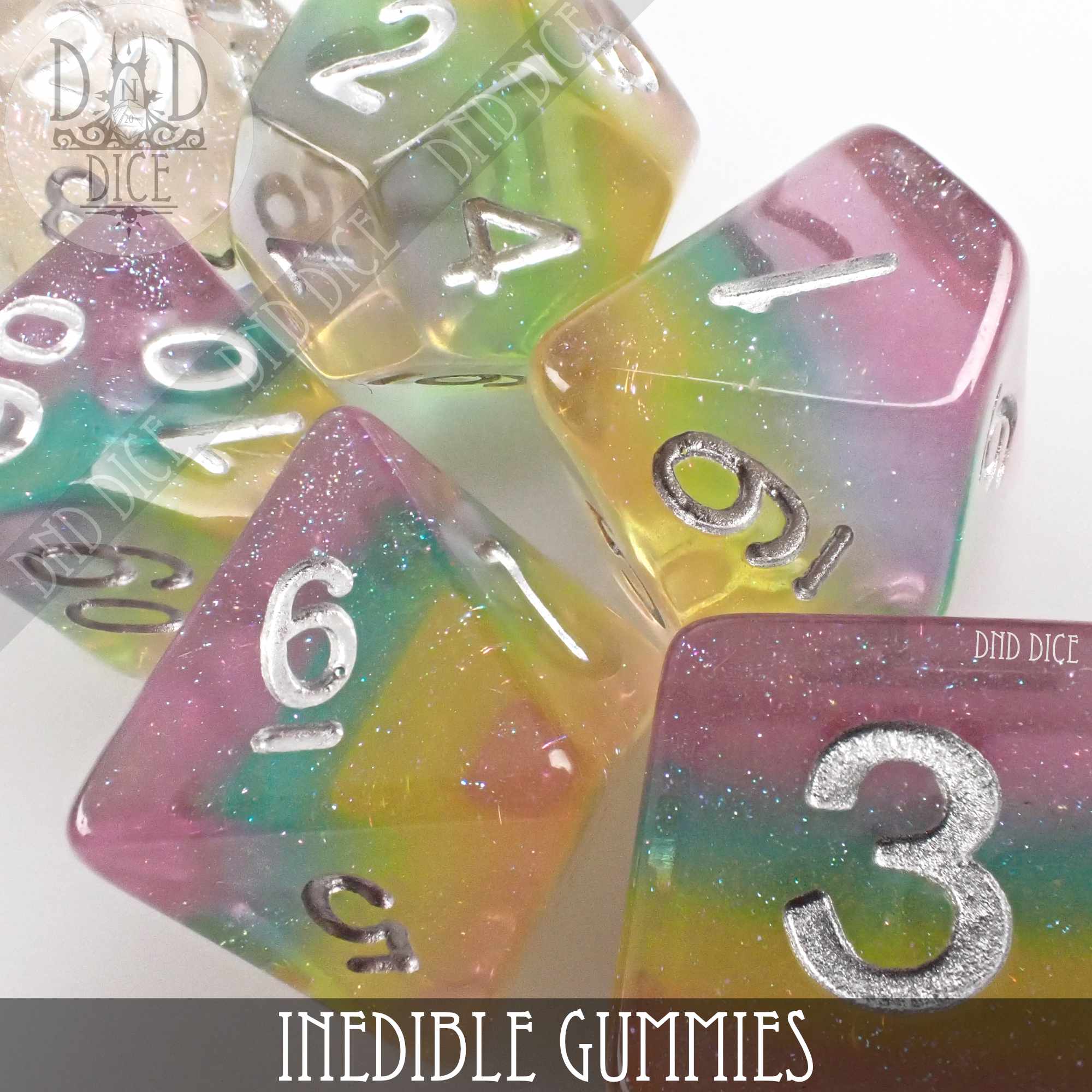 Inedible Gummies Dice Set - Image 2