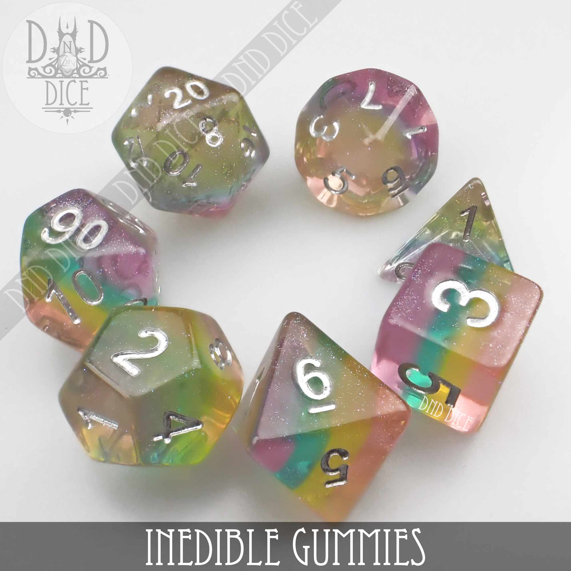 Inedible Gummies Dice Set - Image 3