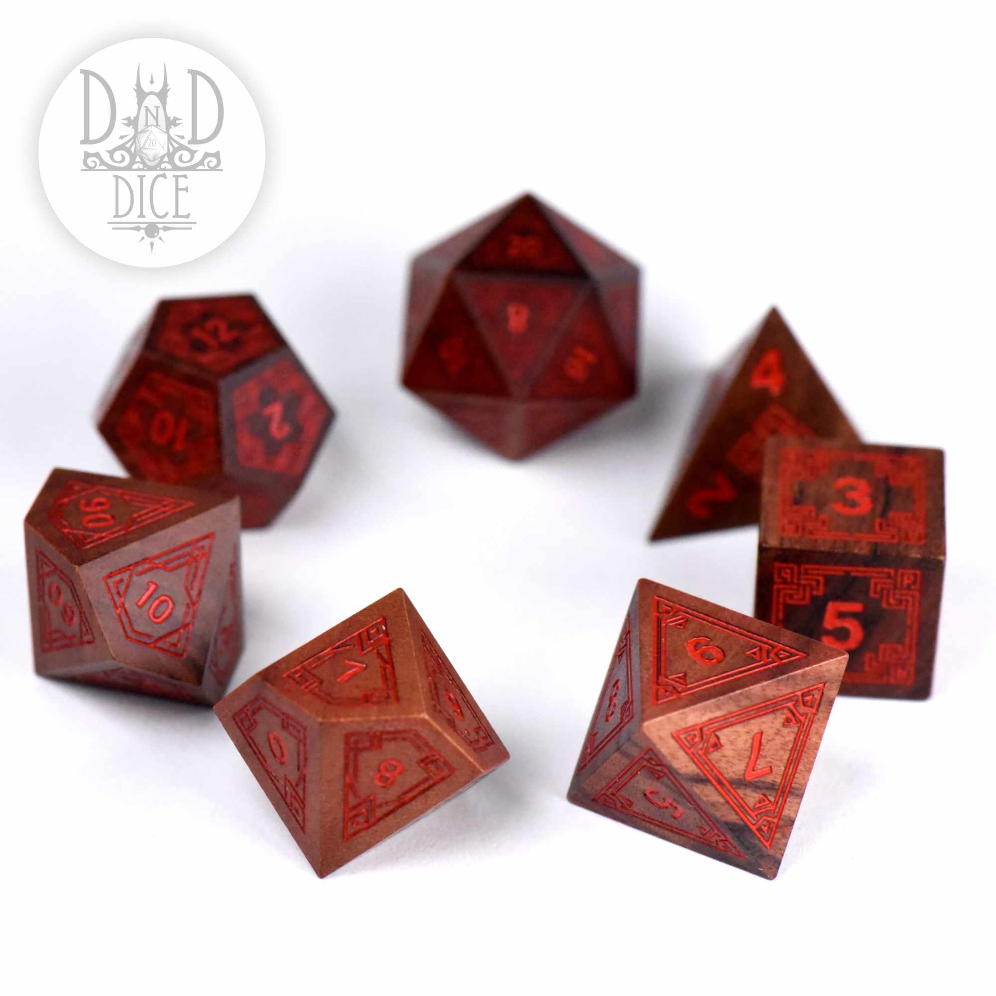 Interlinked Wood Dice Set (Gift Box) - Image 3