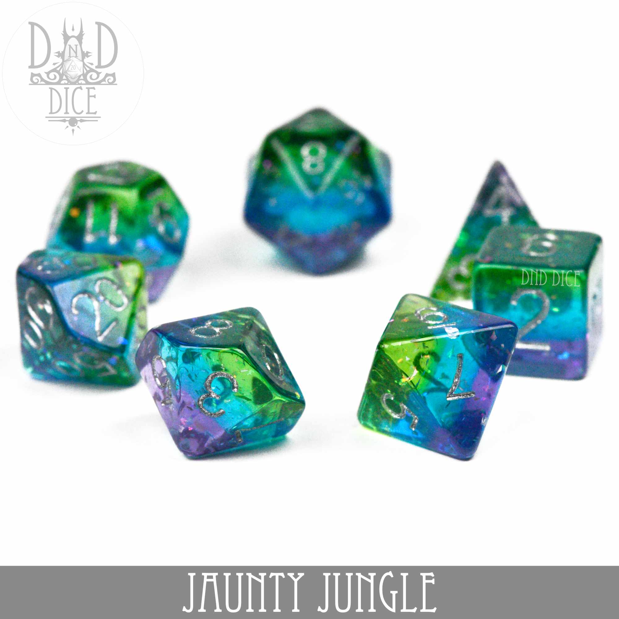 Jaunty Jungle Dice Set - Image 3