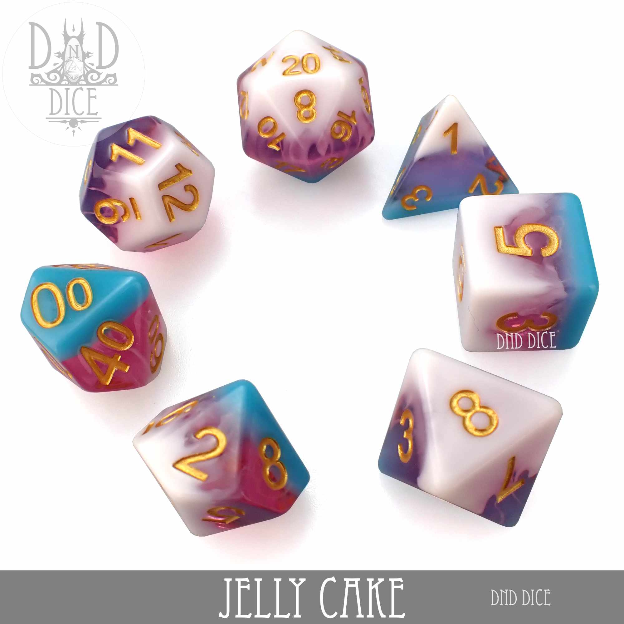 Jelly Cake Dice Set - Image 3