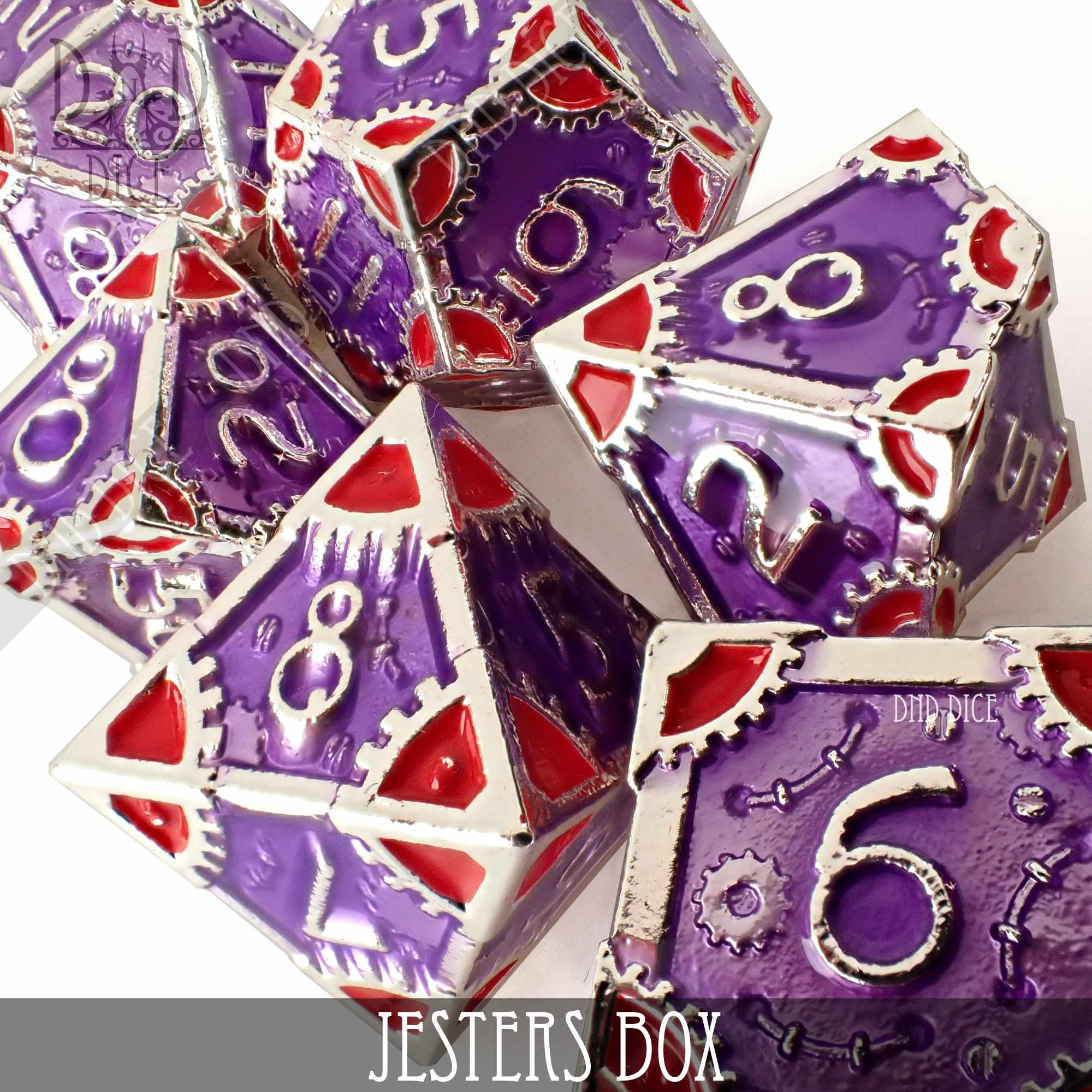 Jesters Box Metal Dice Set - Image 2