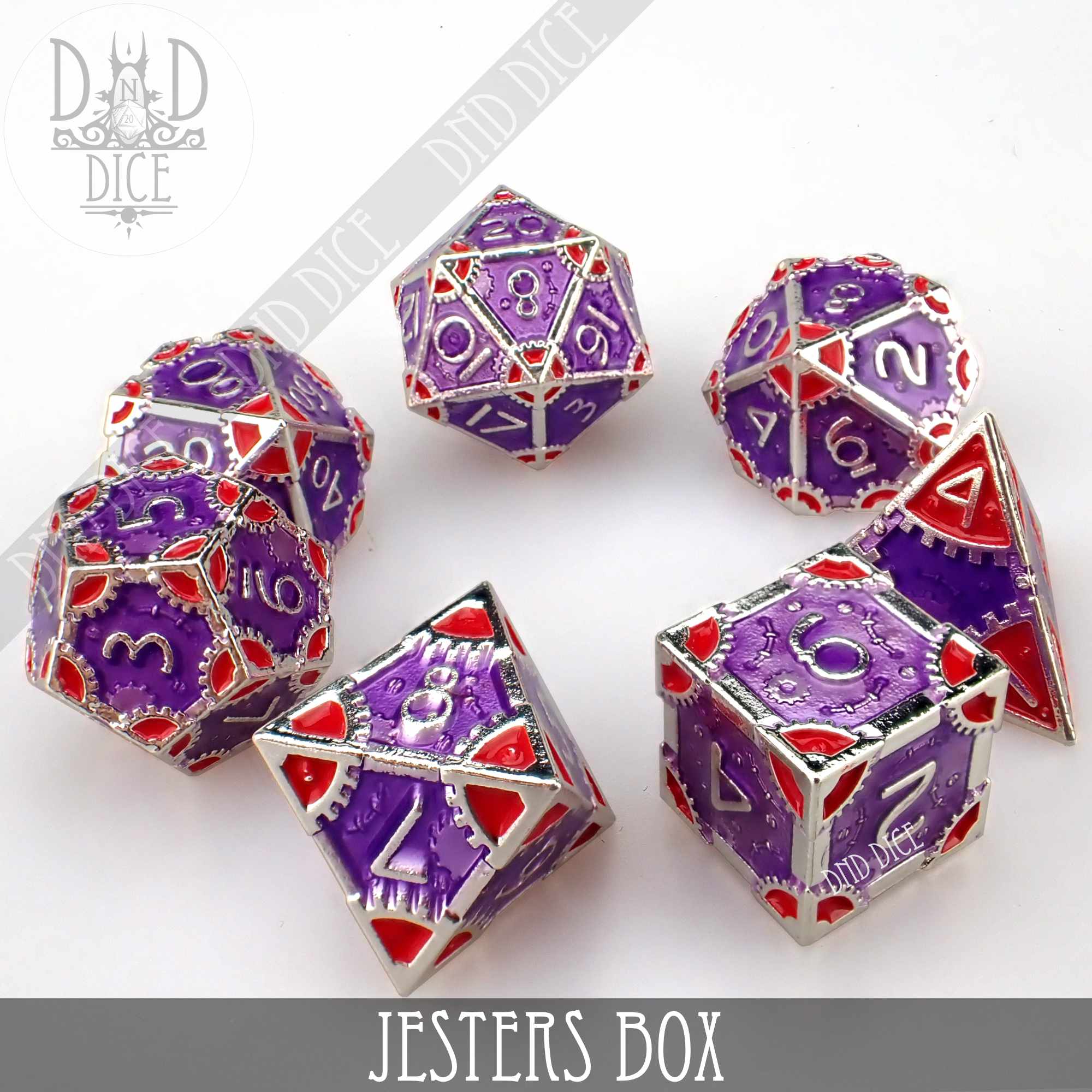 Jesters Box Metal Dice Set - Image 3