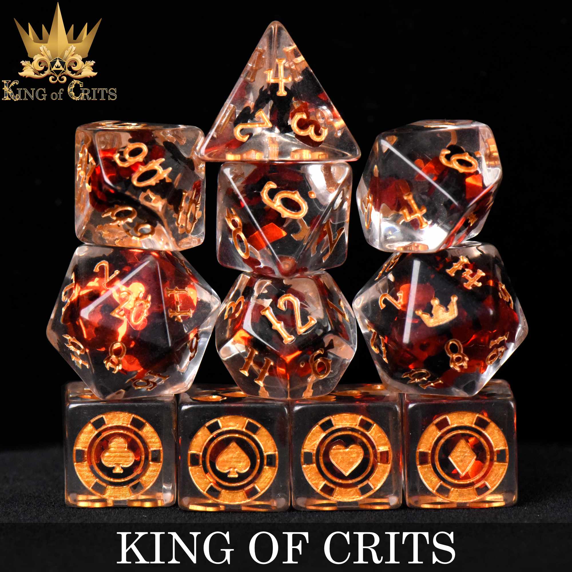 King of Crits 11 Dice Set - Image 2
