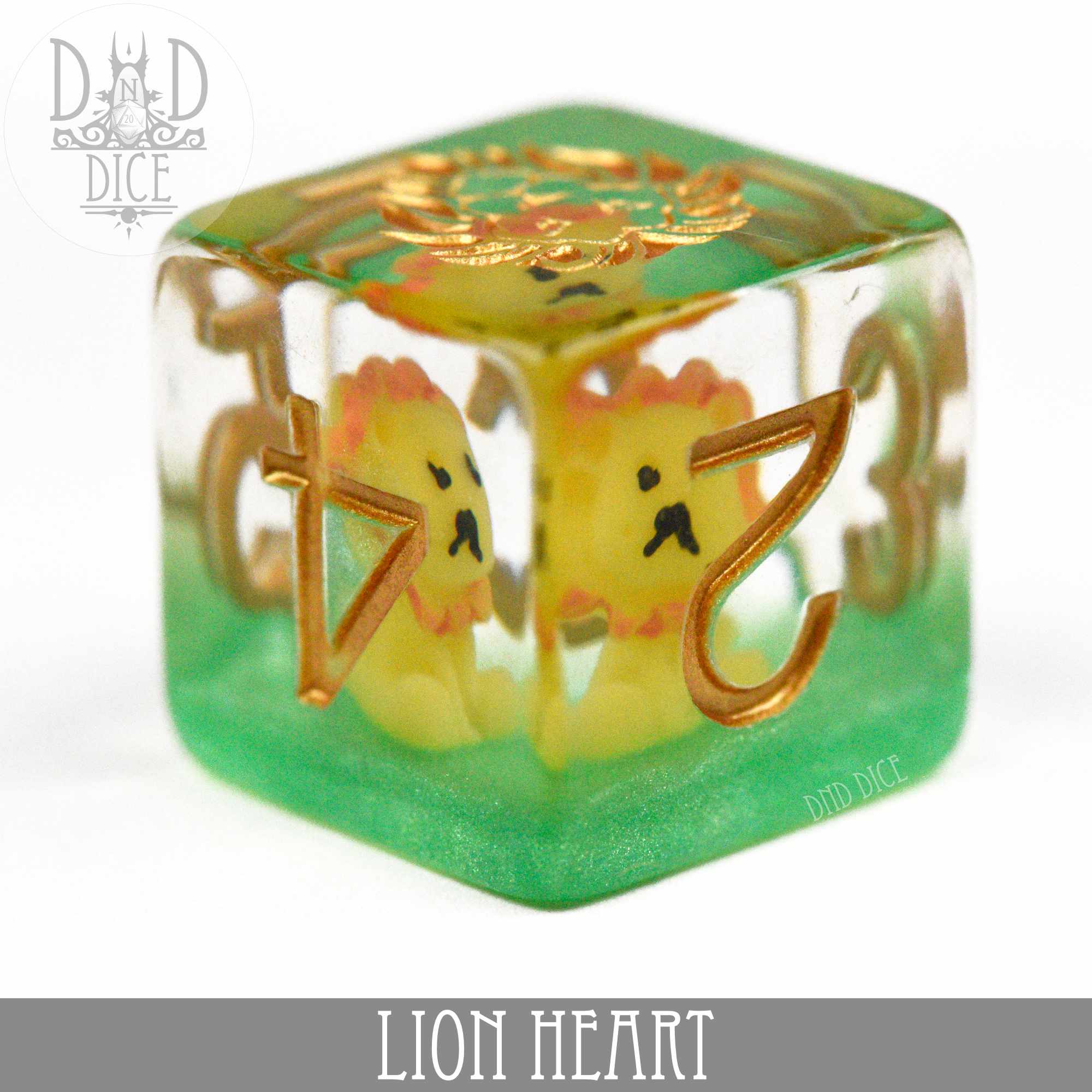 Lion Heart Dice Set - Image 4