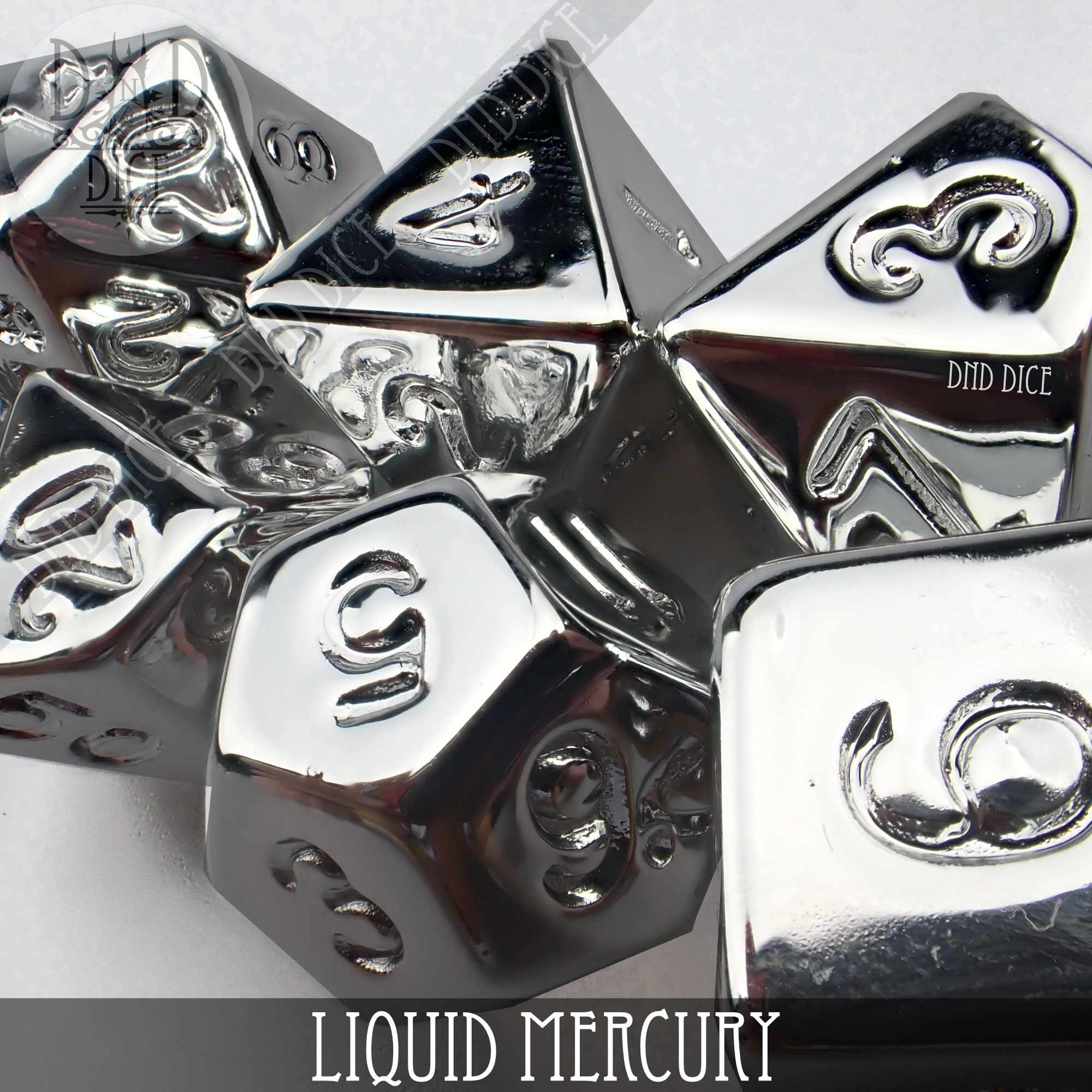 Liquid Mercury Dice Set - Image 2