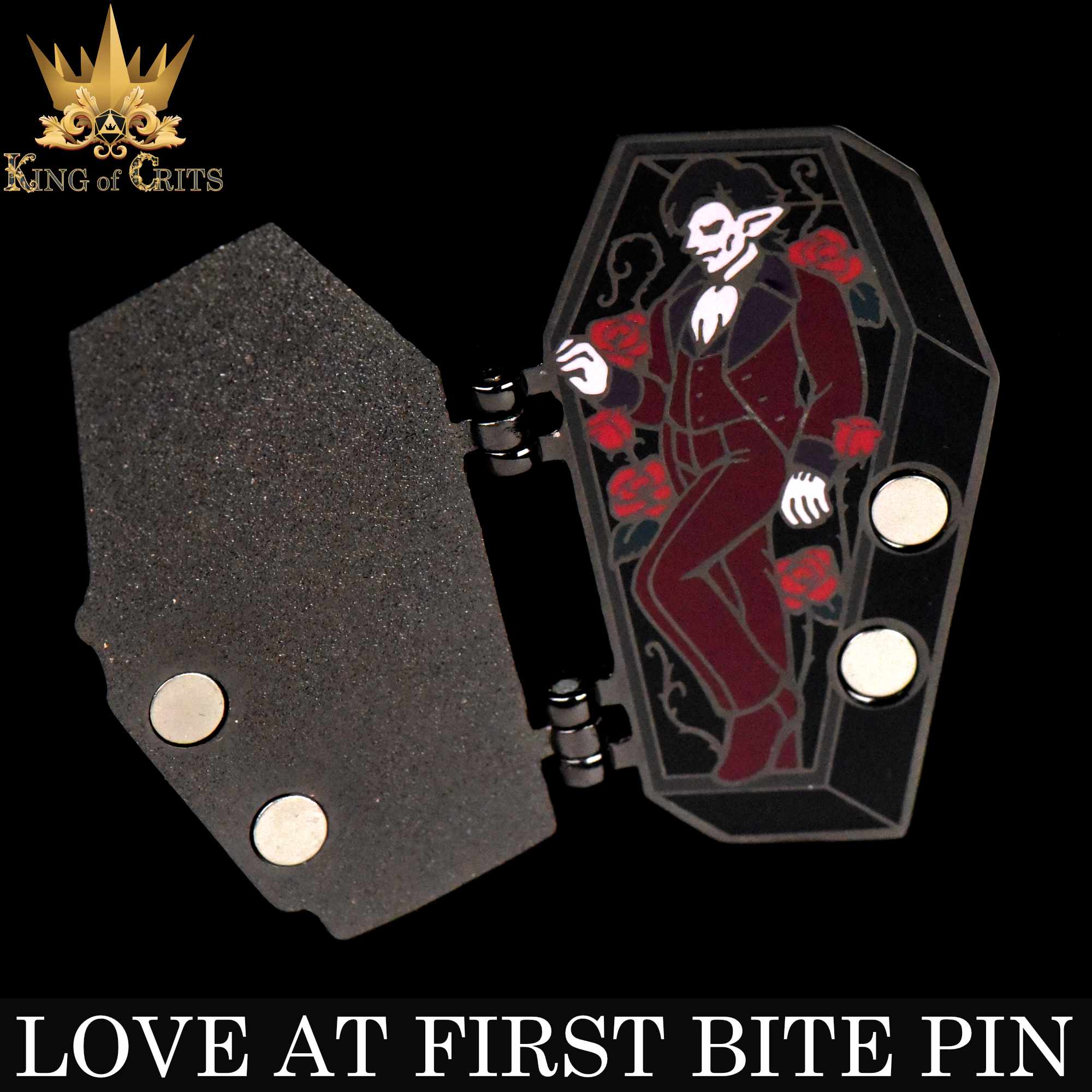 Love at first Bite Enamel Pin - Image 4