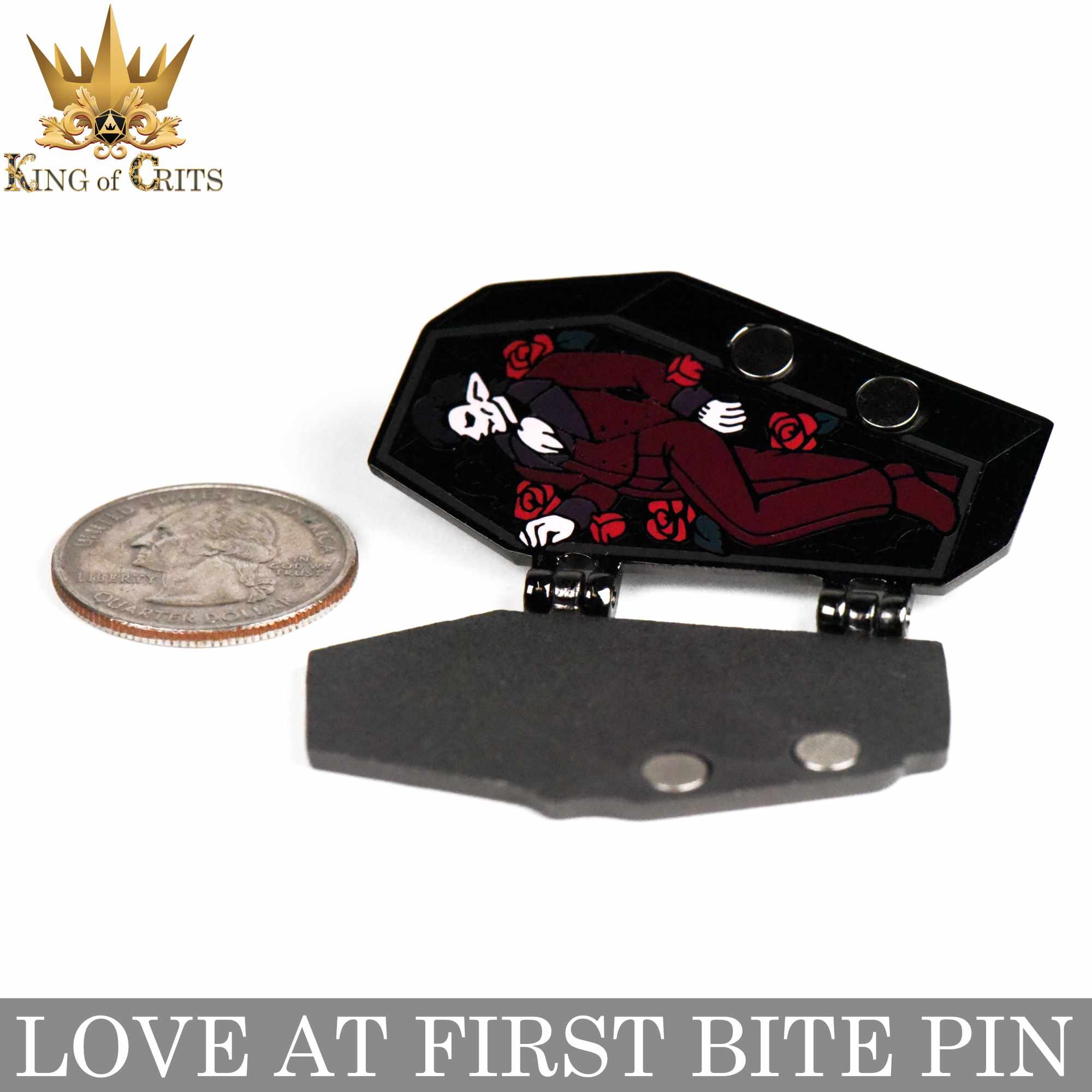 Love at first Bite Enamel Pin - Image 5