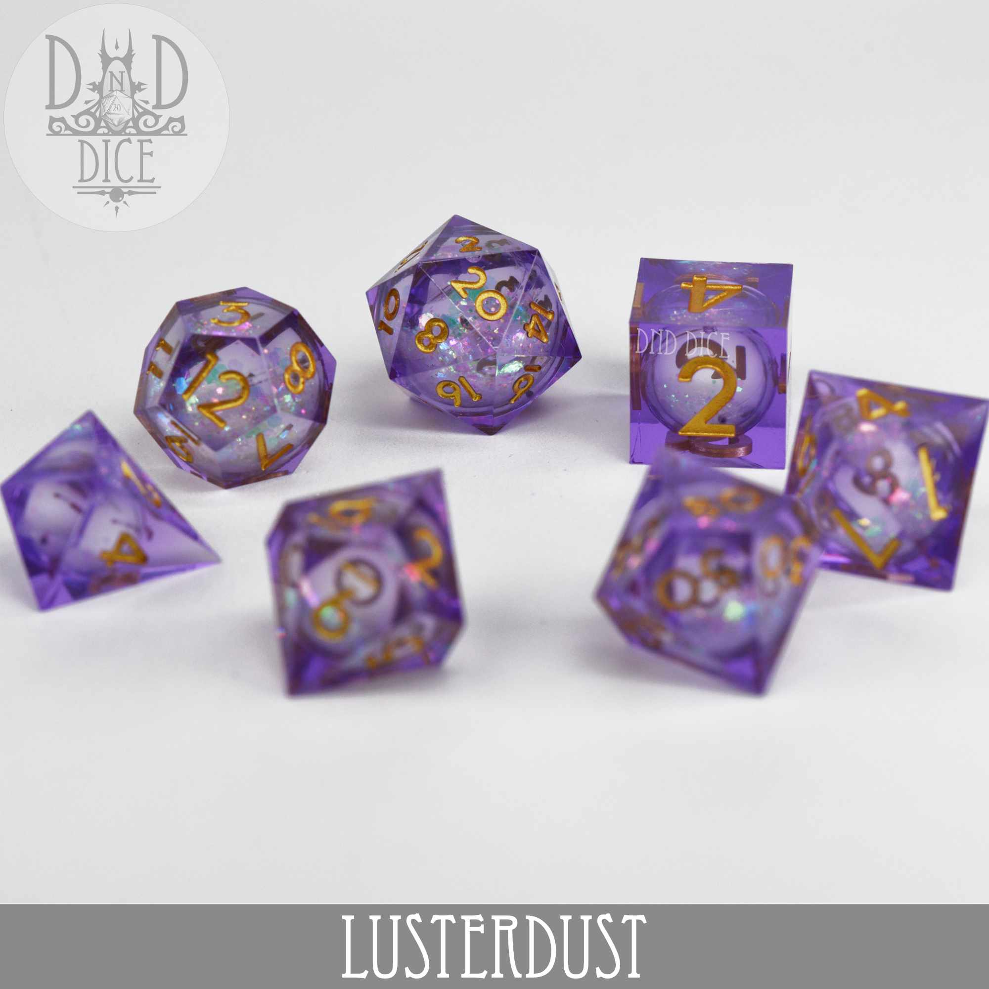 Lusterdust Liquid Core Dice Set - Image 3