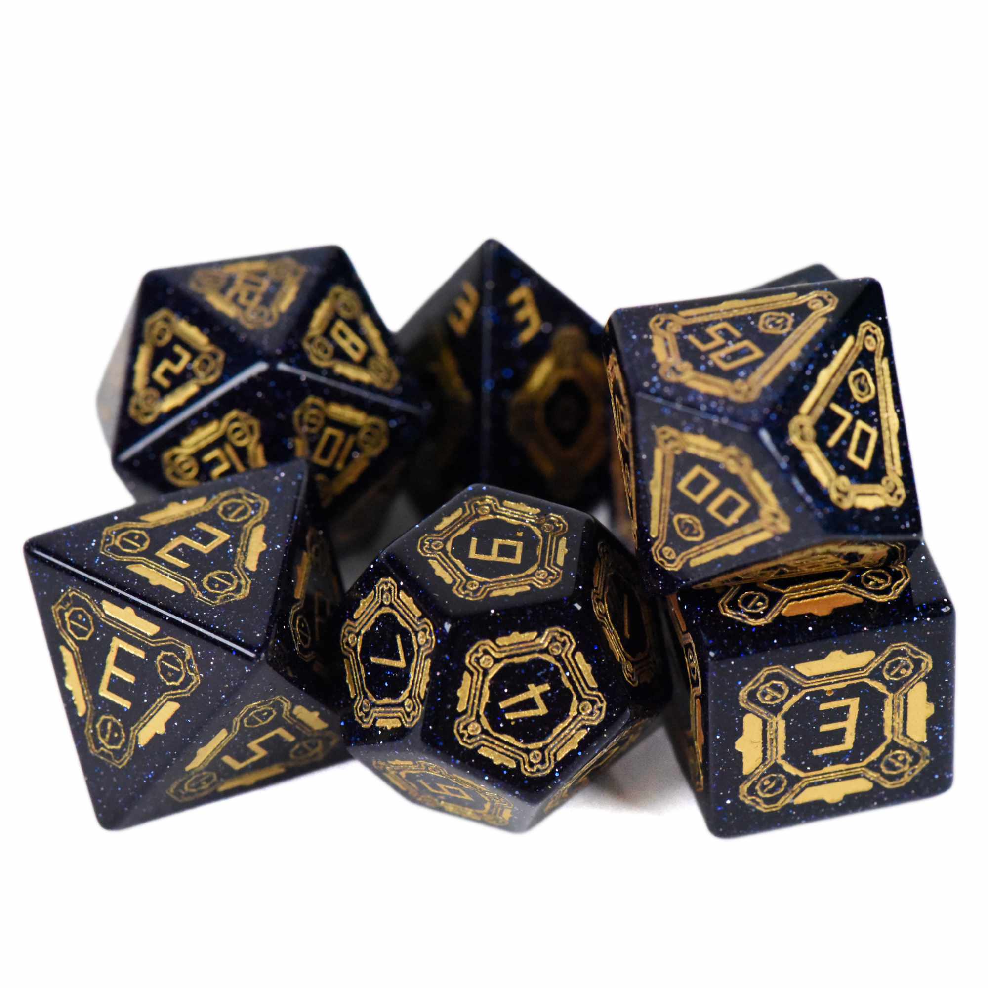 Mainframe Goldstone Dice Set (Gift Box) - Image 2