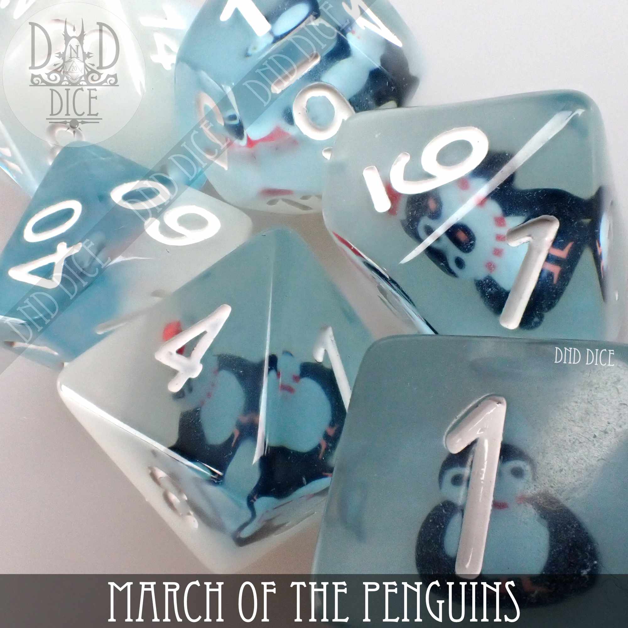 March of the Penguins Dice Set - Image 2