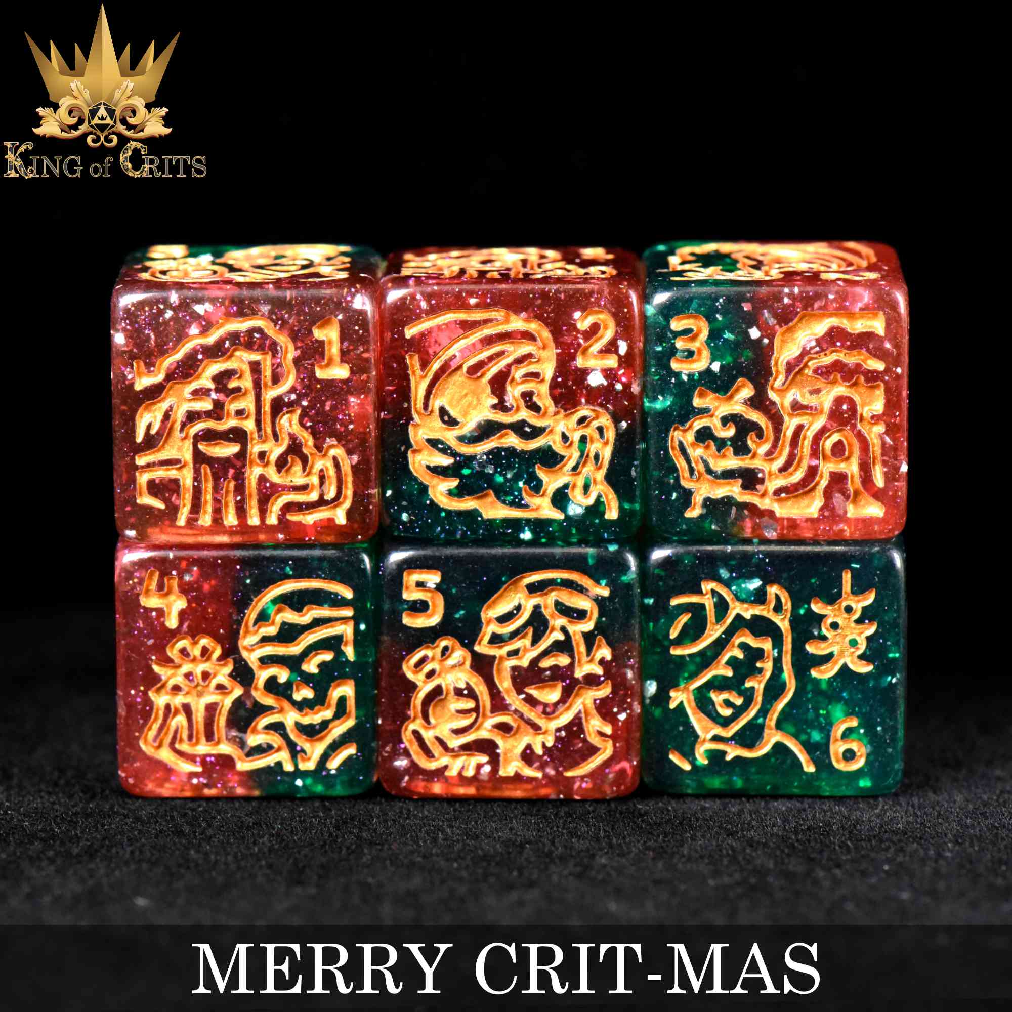 Merry Crit-Mas 11 Dice Set - Image 6