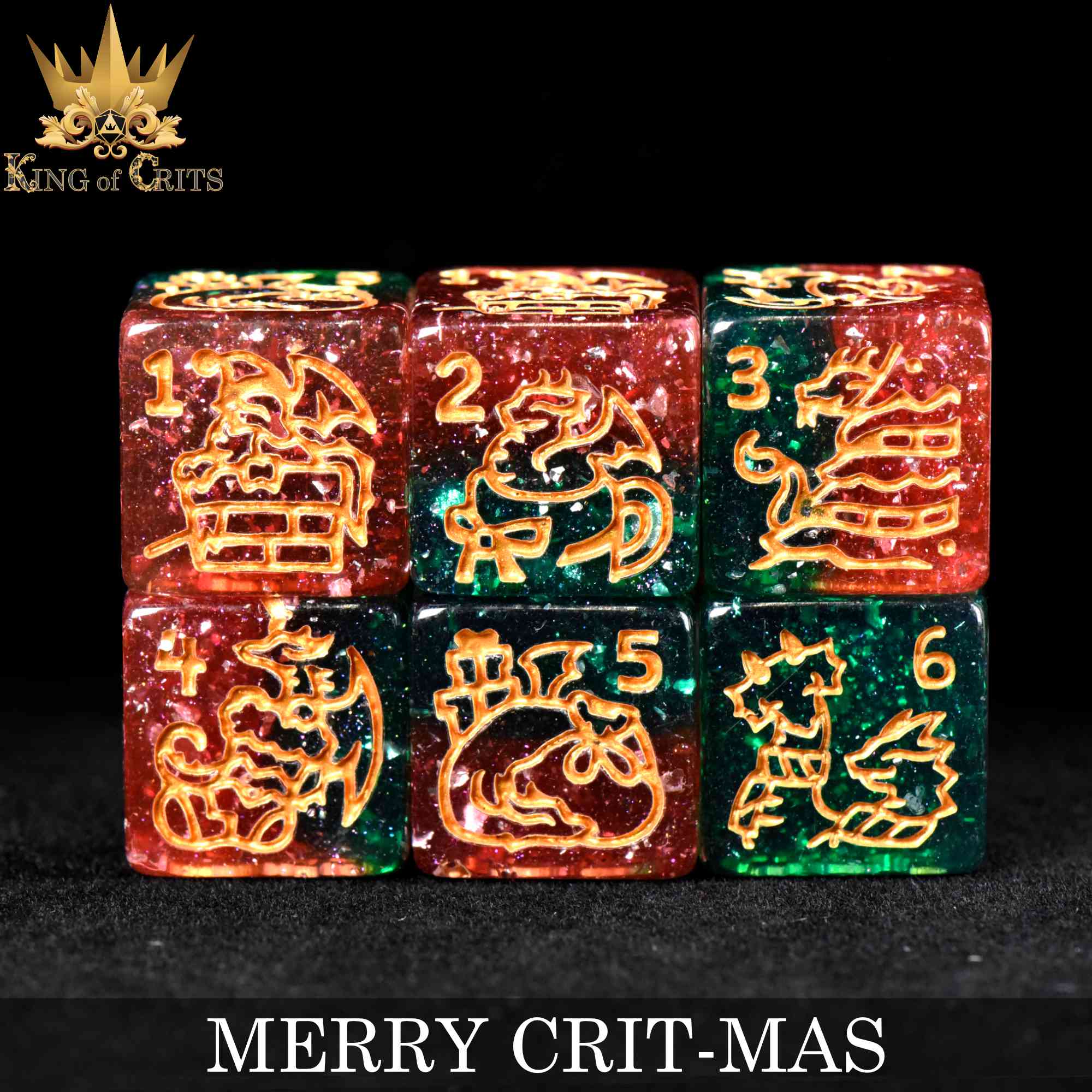 Merry Crit-Mas 11 Dice Set - Image 7