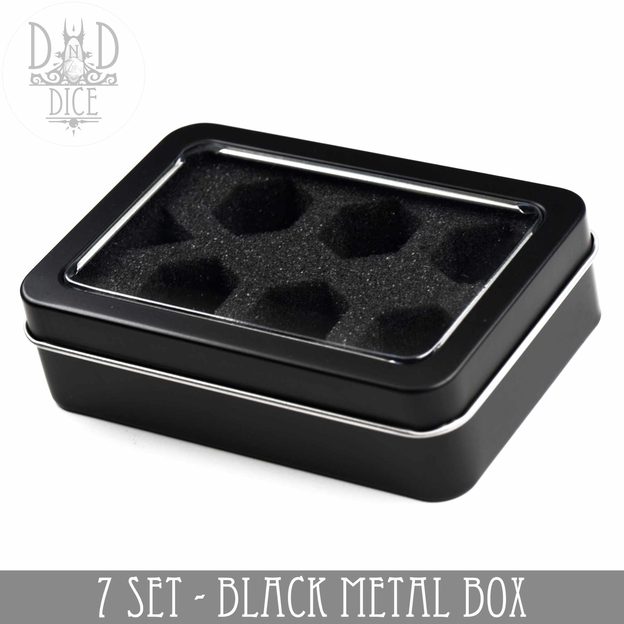 Metal Gift Box - 7 Dice Set - Image 2