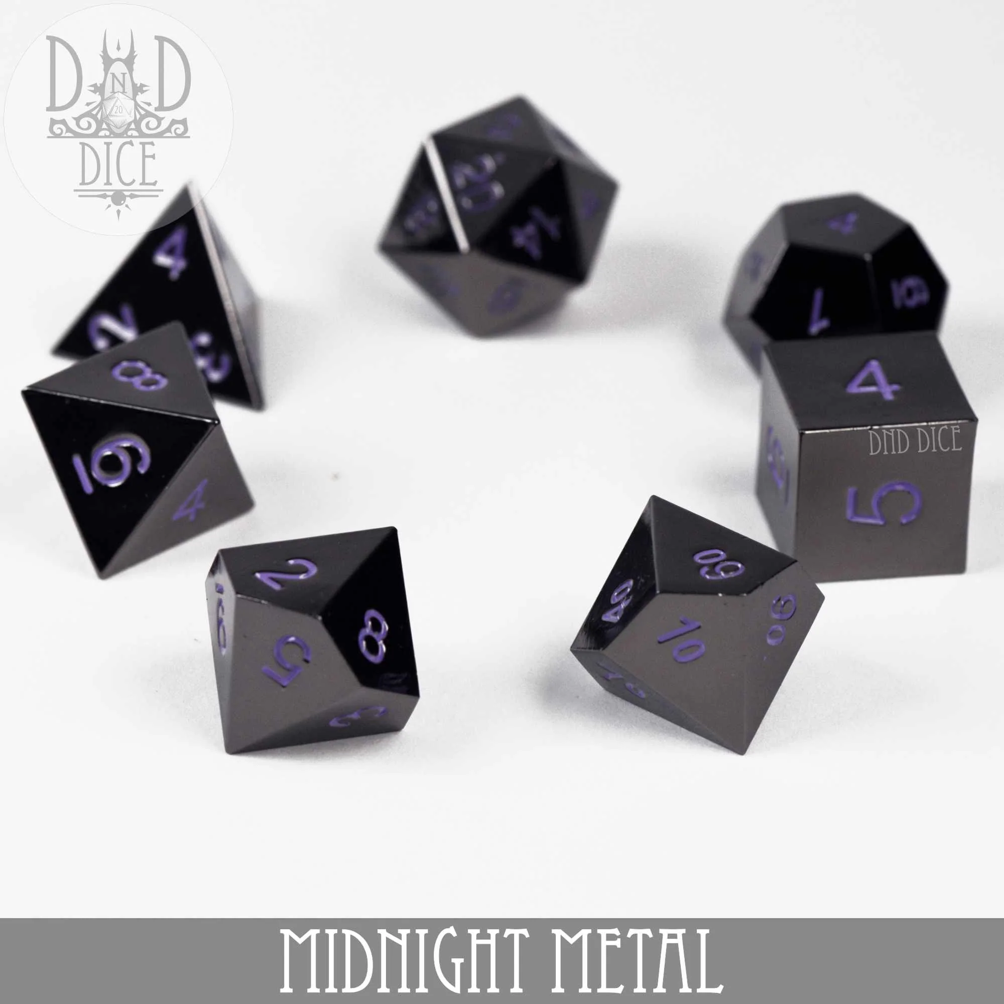 Midnight Metal Dice Set - Image 4