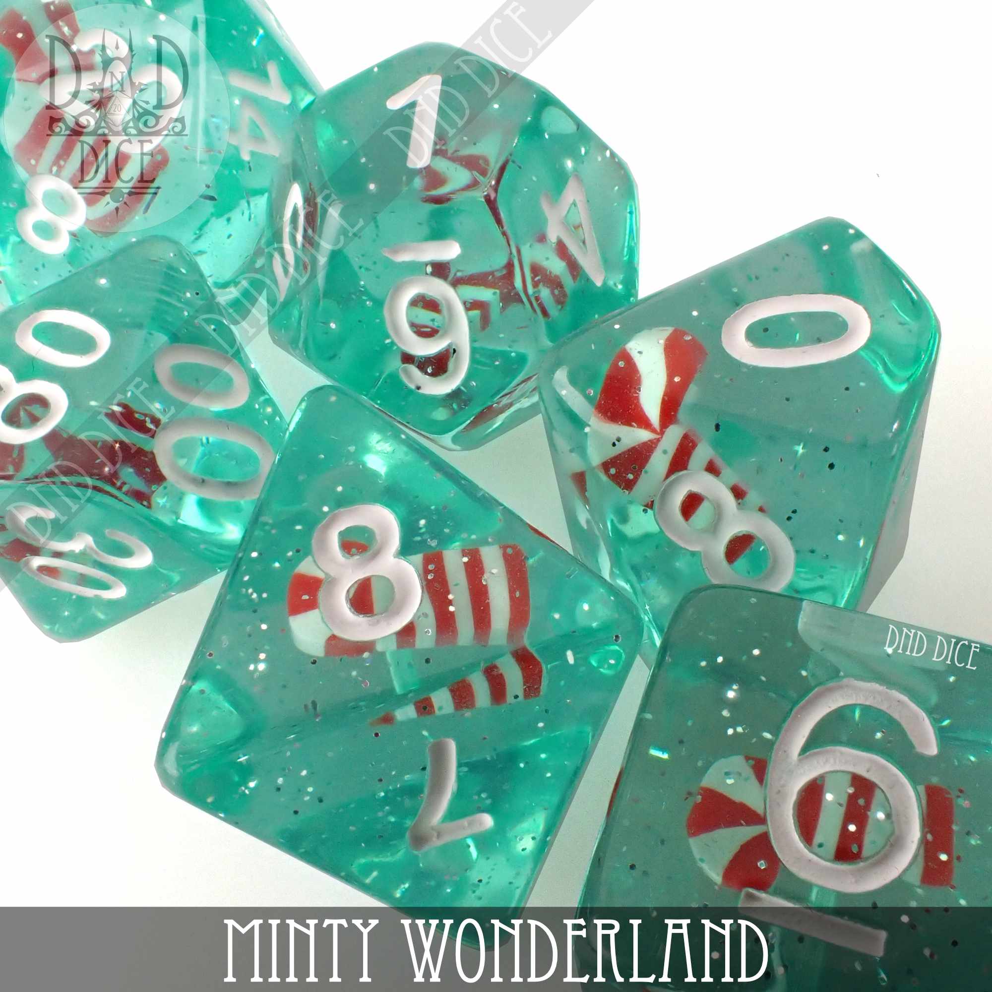 Minty Wonderland Dice Set - Image 2
