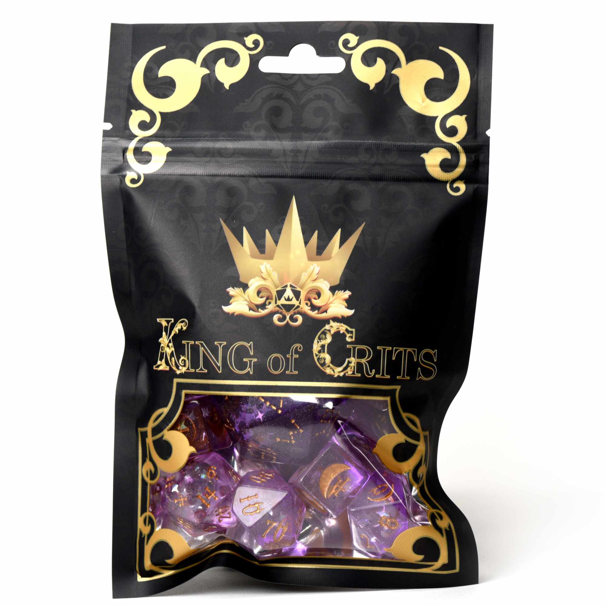 Moonlit Night 12 Dice Set - Image 7