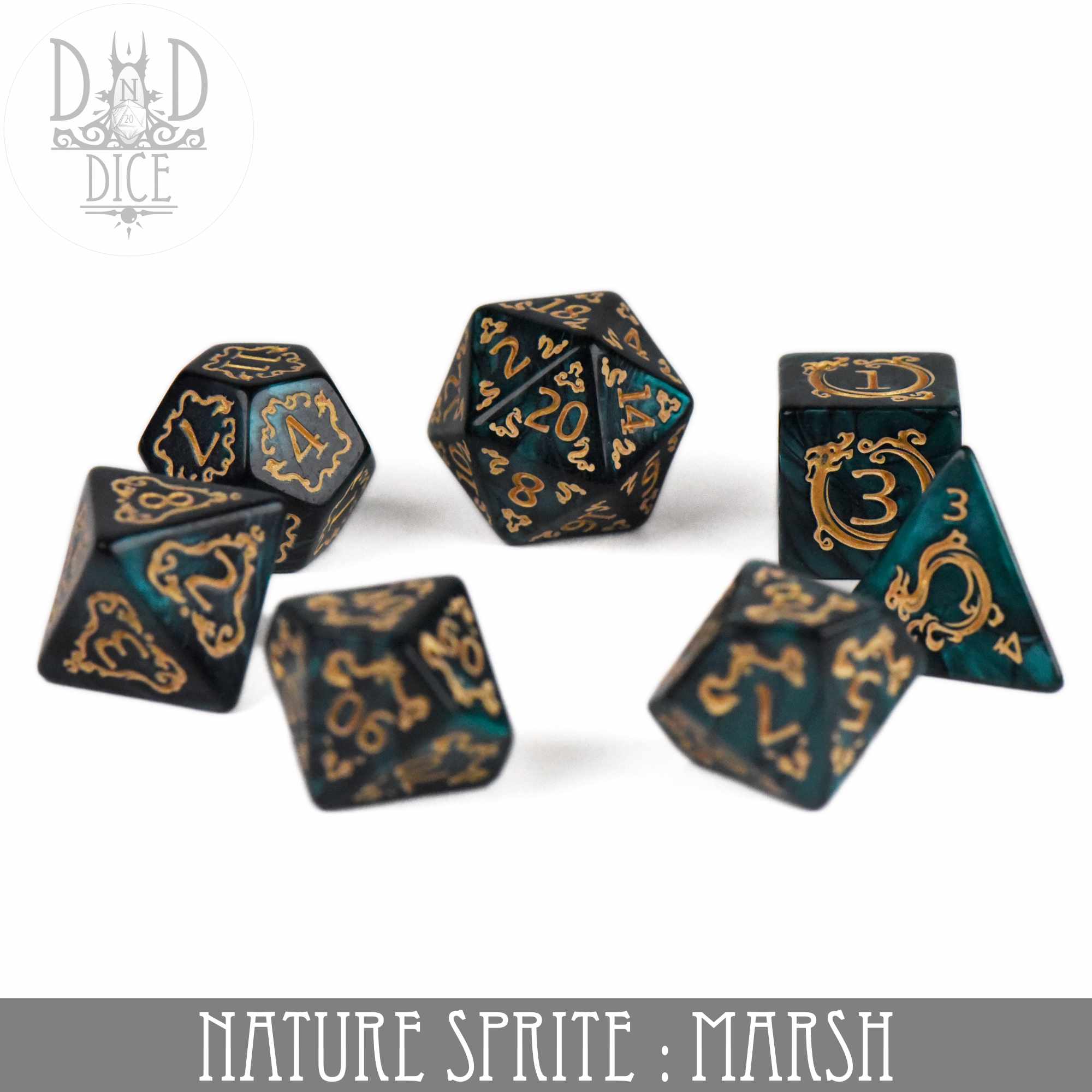 Nature Sprite: Marsh Dice Set - Image 3