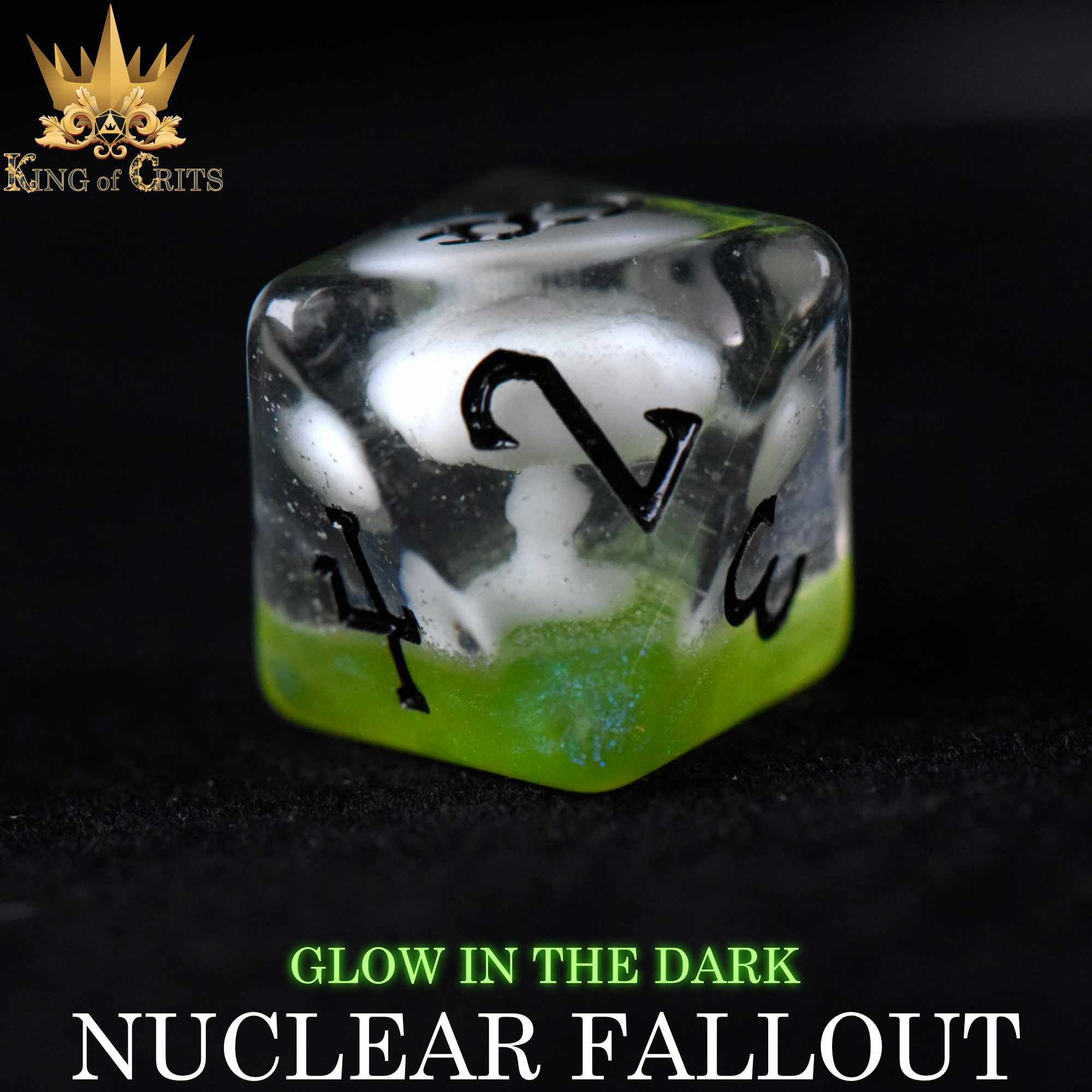 Nuclear Fallout 11 Dice Set (Glow) - Image 6