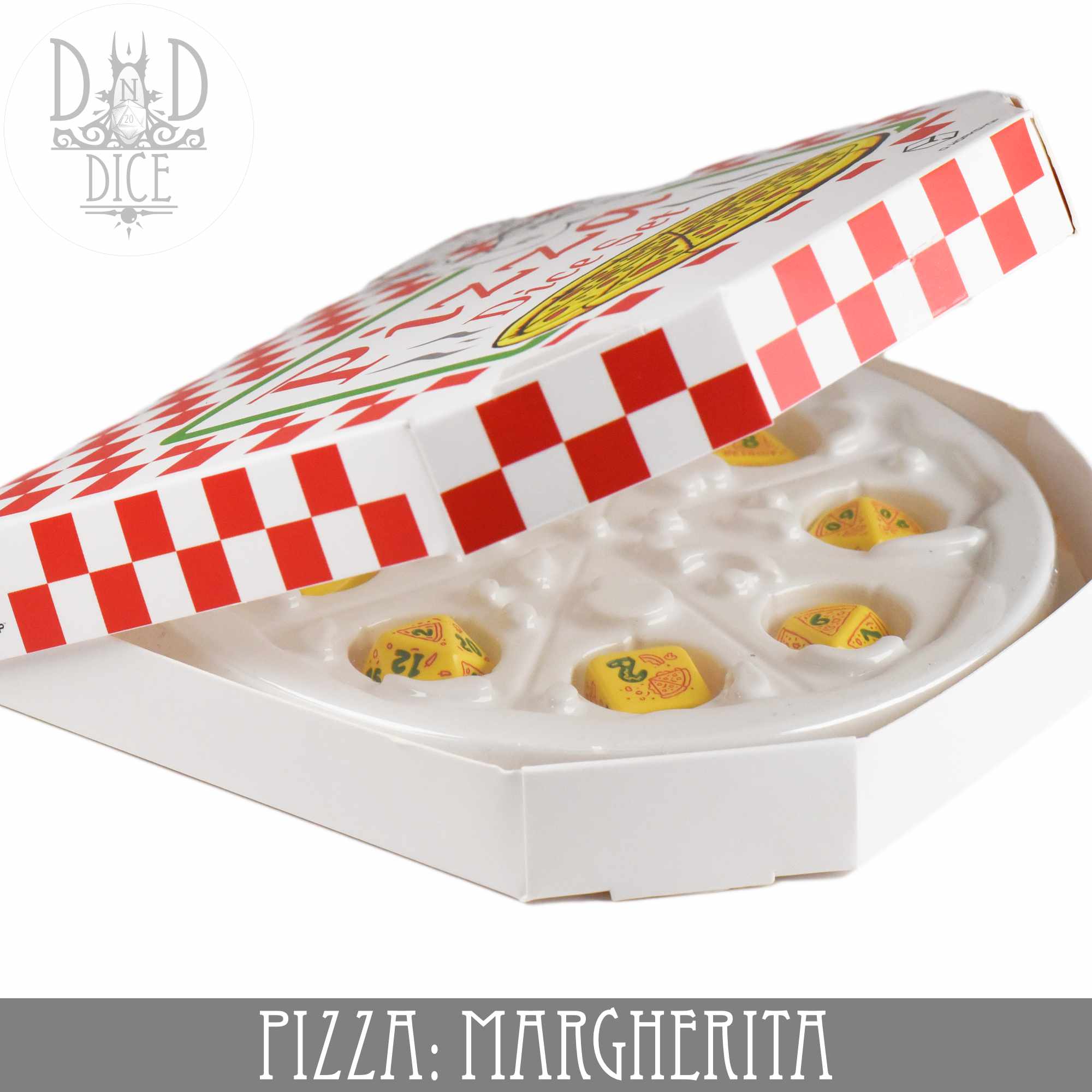 Pizza Margherita Dice Set - Image 4