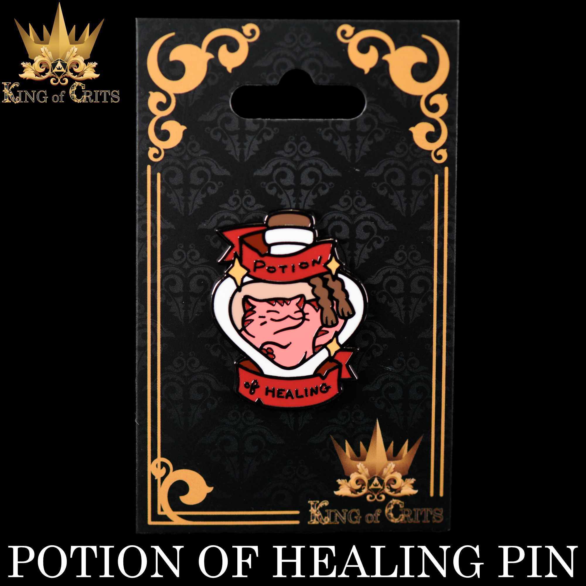 Potion of Healing Enamel Pin - Image 3