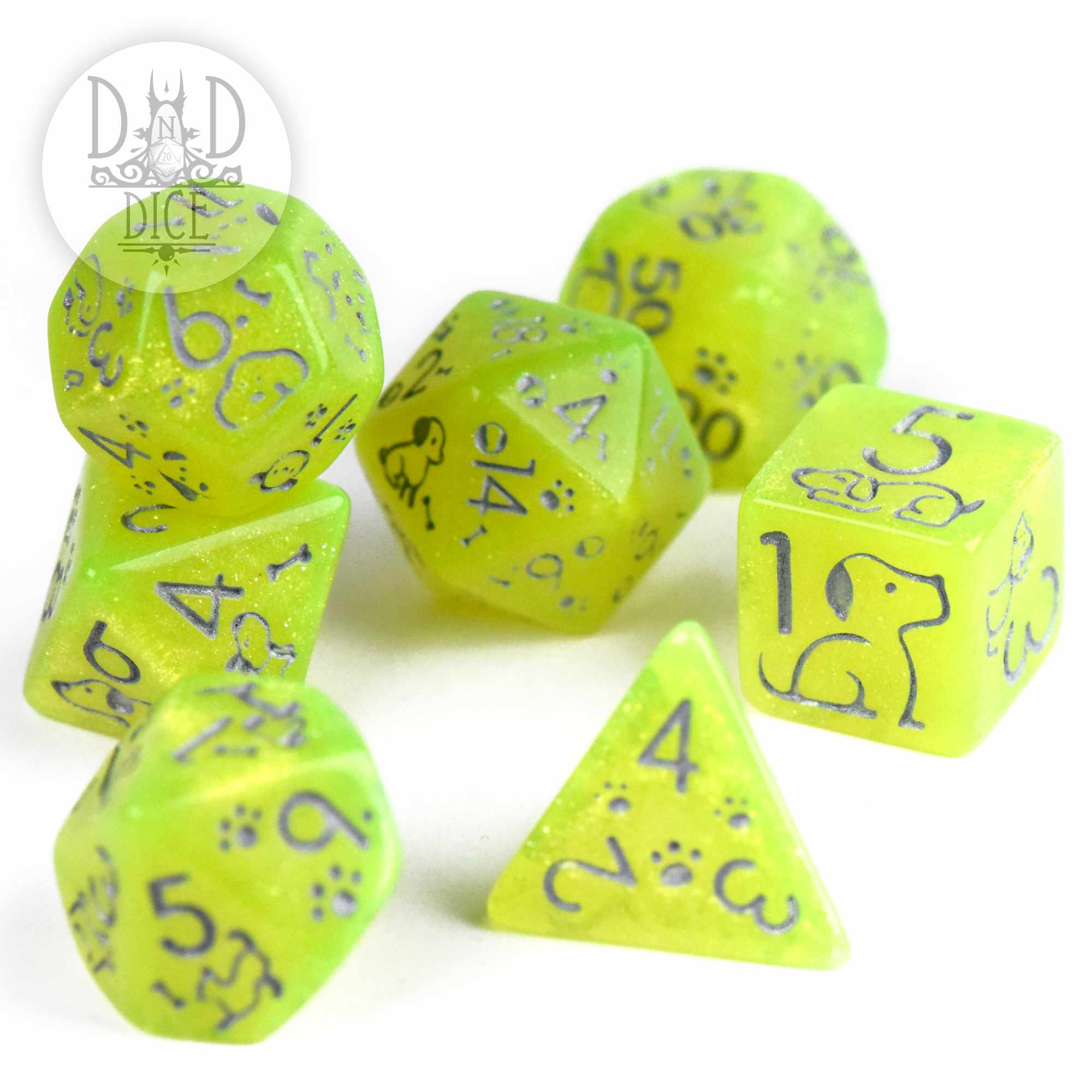 Puppers Tennis Ball Dice Set - Image 2