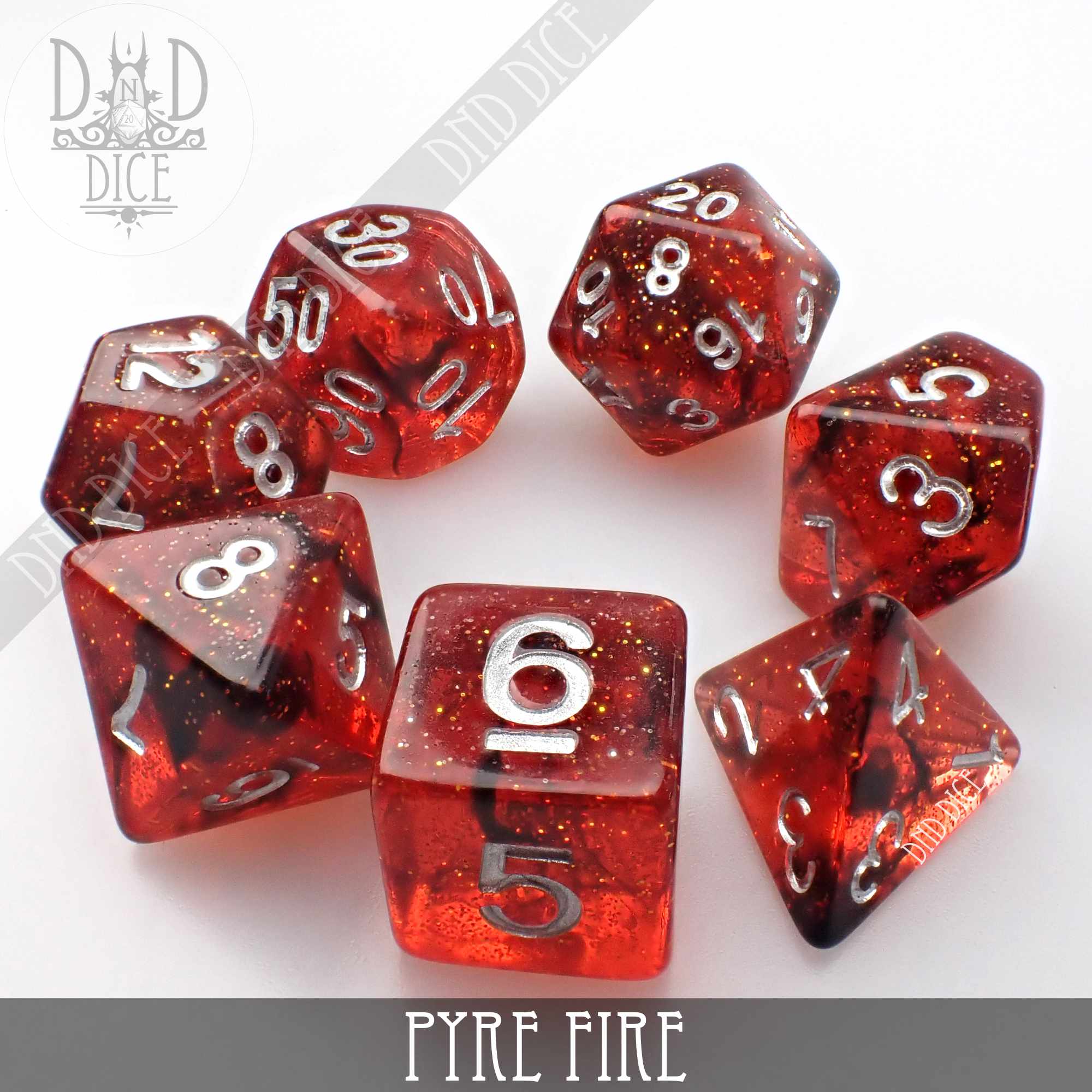 Pyre Fire Dice Set - Image 3