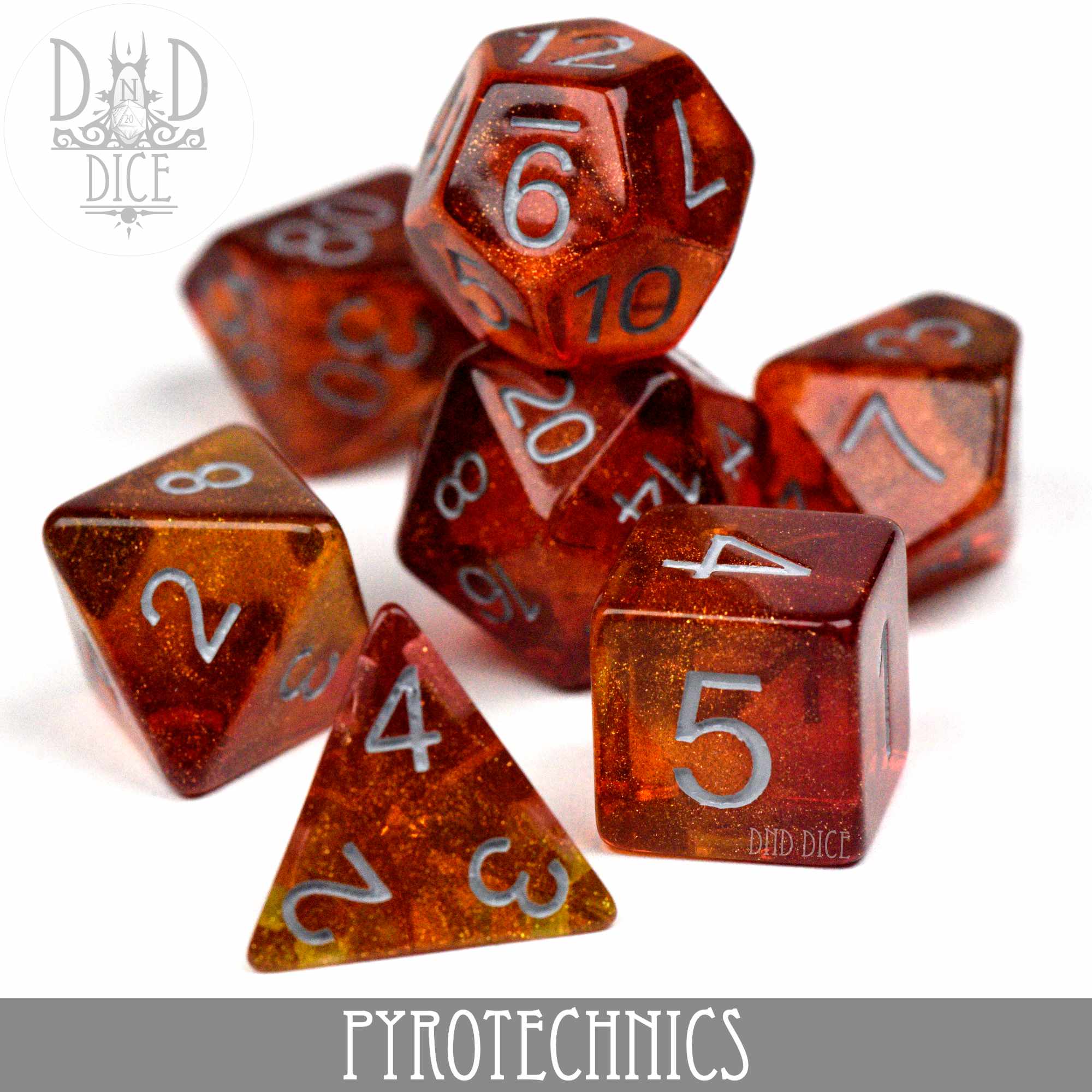 Pyrotechnics Dice Set - Image 2