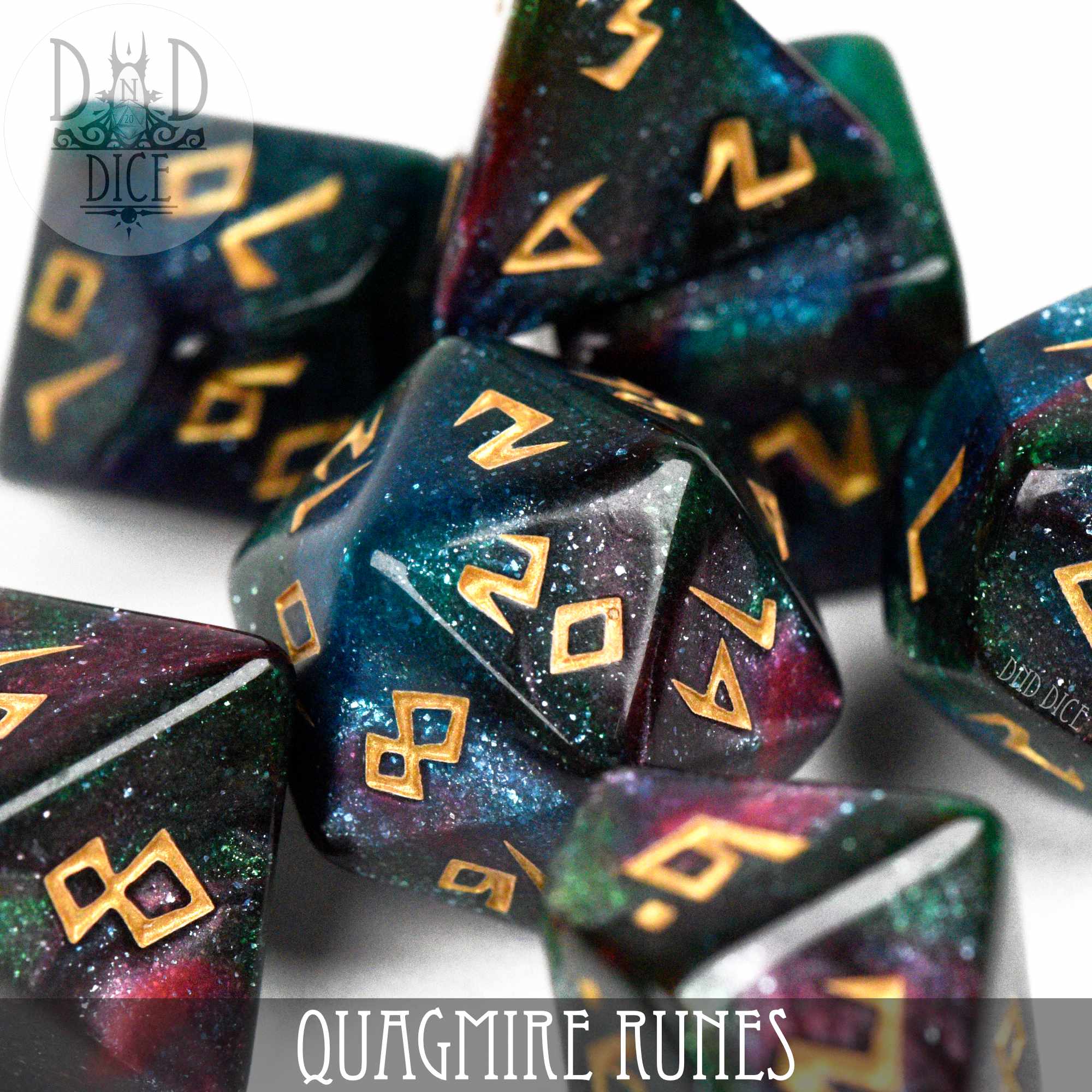 Quagmire Runes Dice Set - Image 2