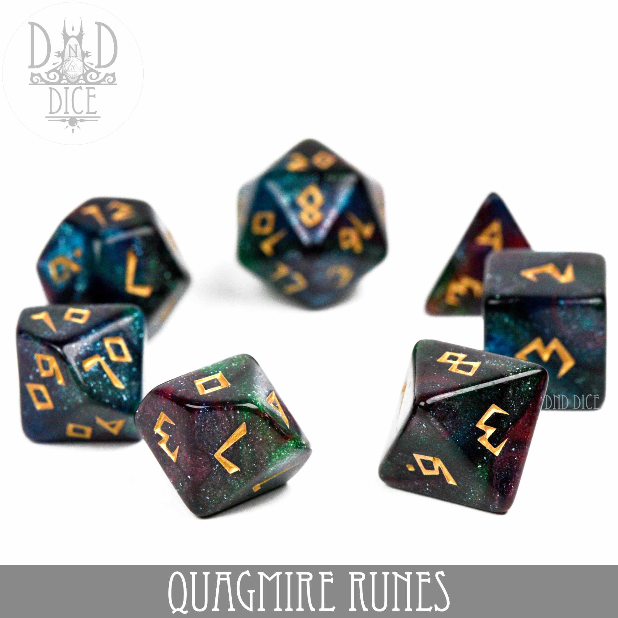 Quagmire Runes Dice Set - Image 3