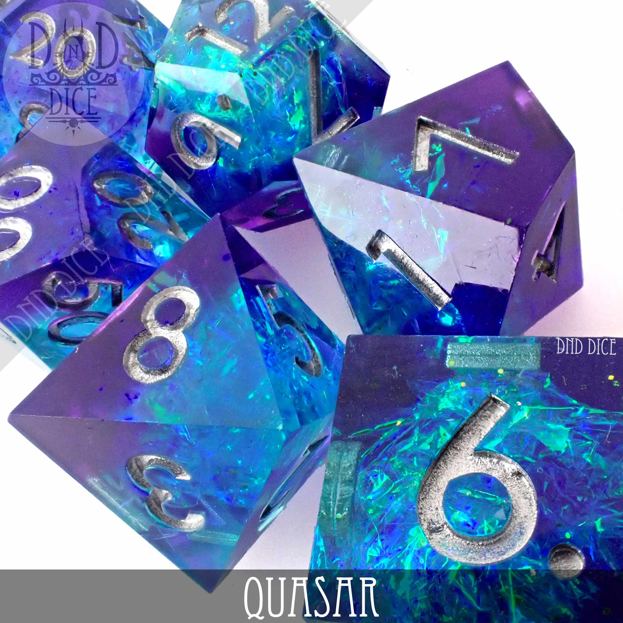 Quasar Handmade Dice Set - Image 2