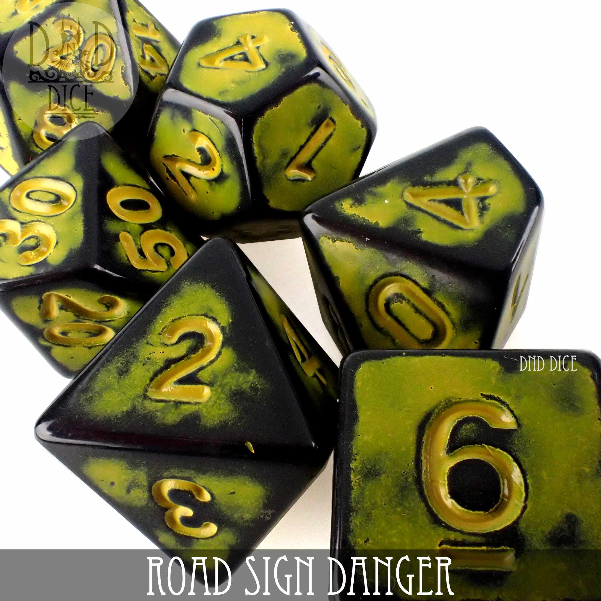 Road Sign Danger Dice Set - Image 3