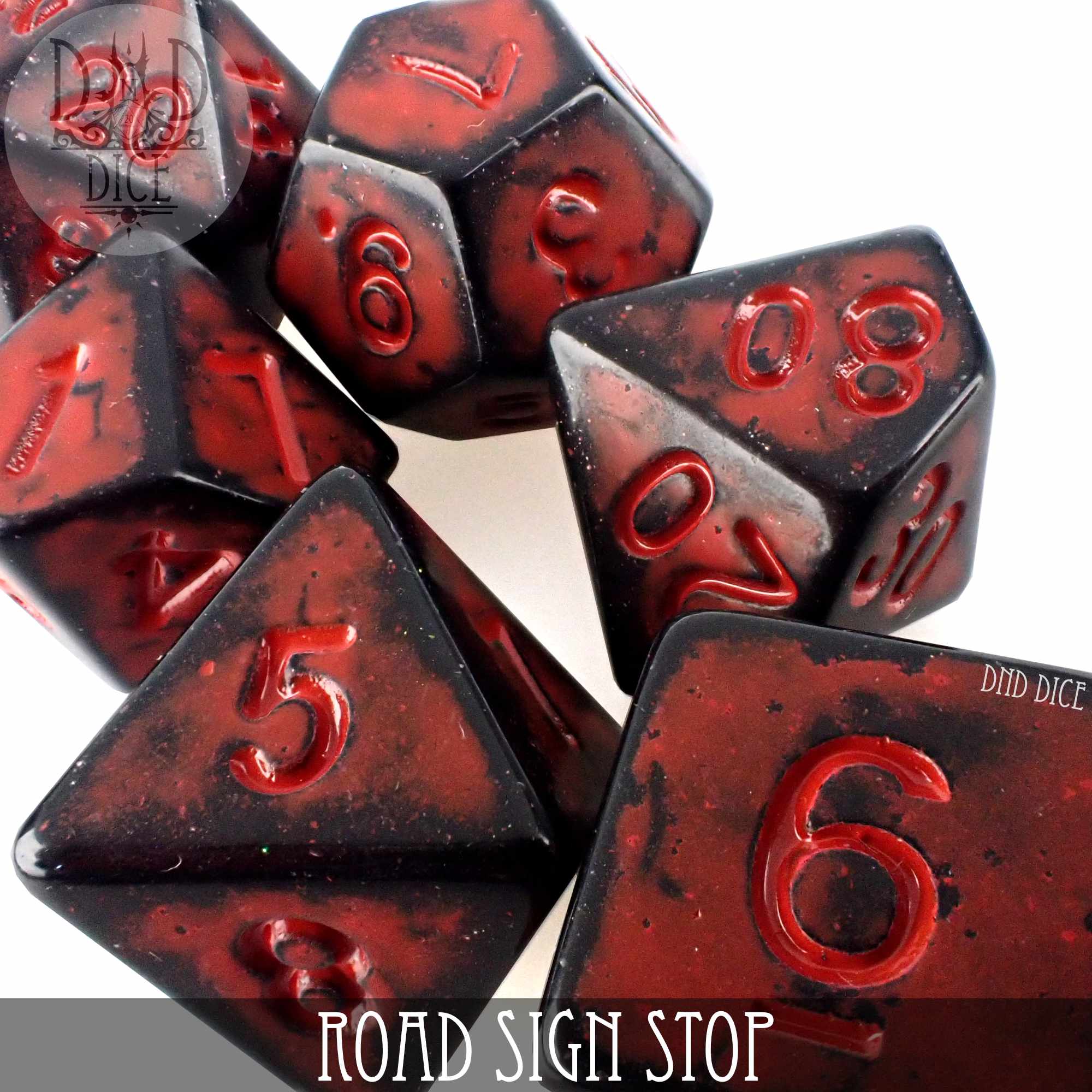Road Sign Stop Dice Set - Image 2