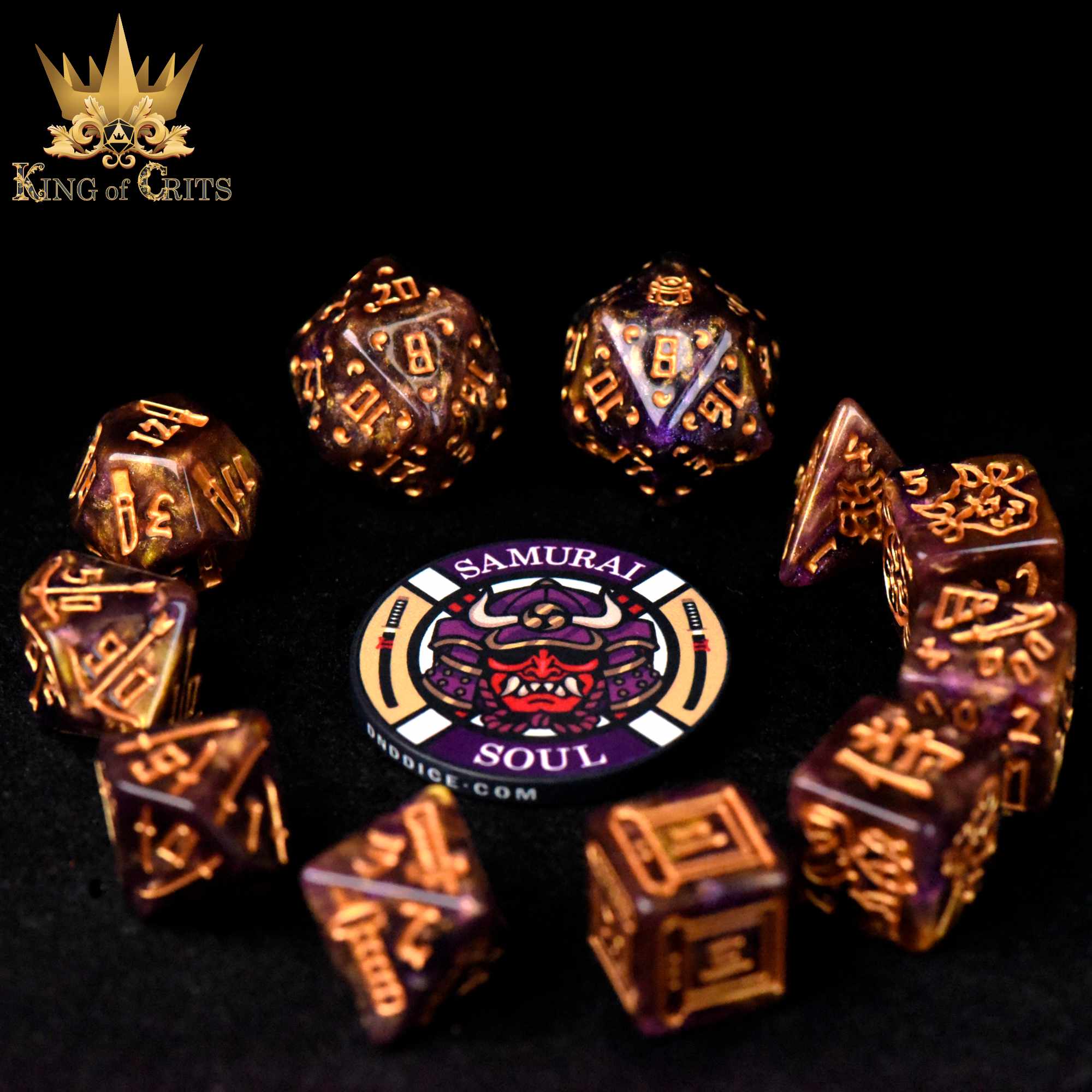 Samurai Soul 11 Dice Set - Image 3