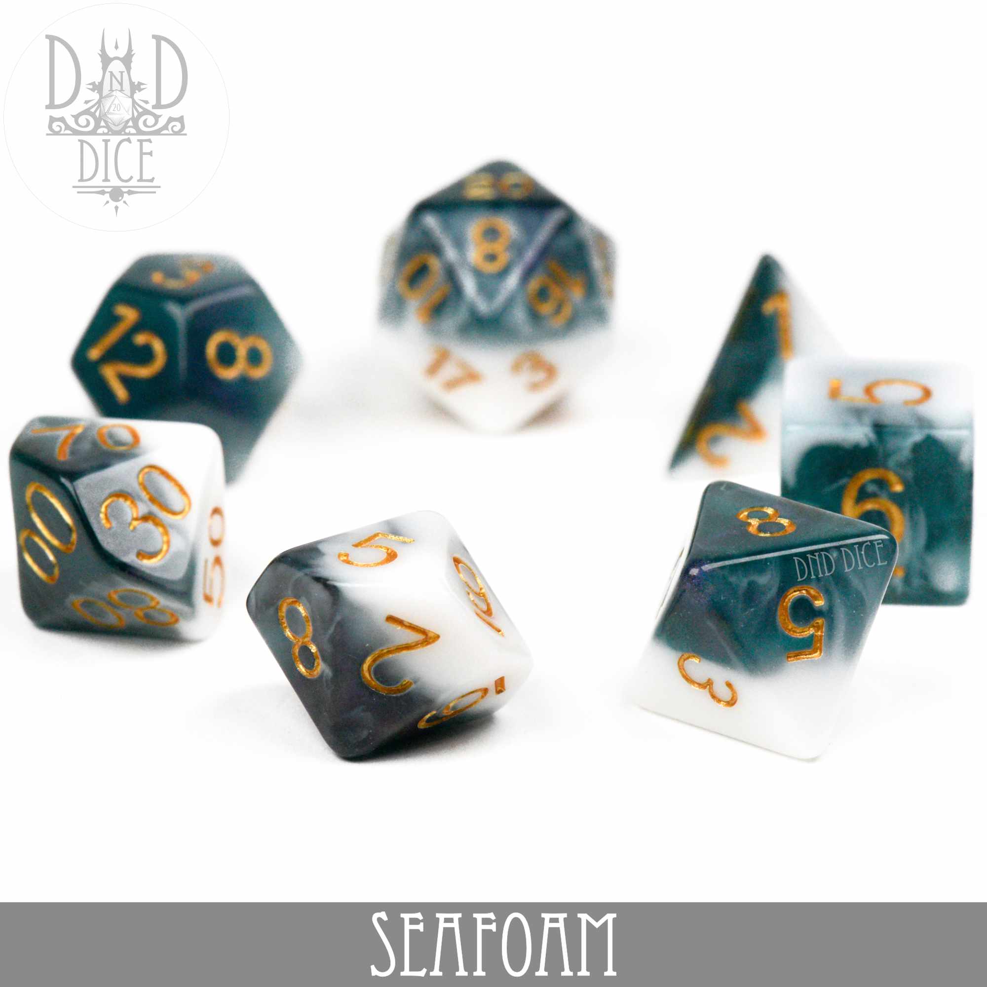 Seafoam Dice Set - Image 3