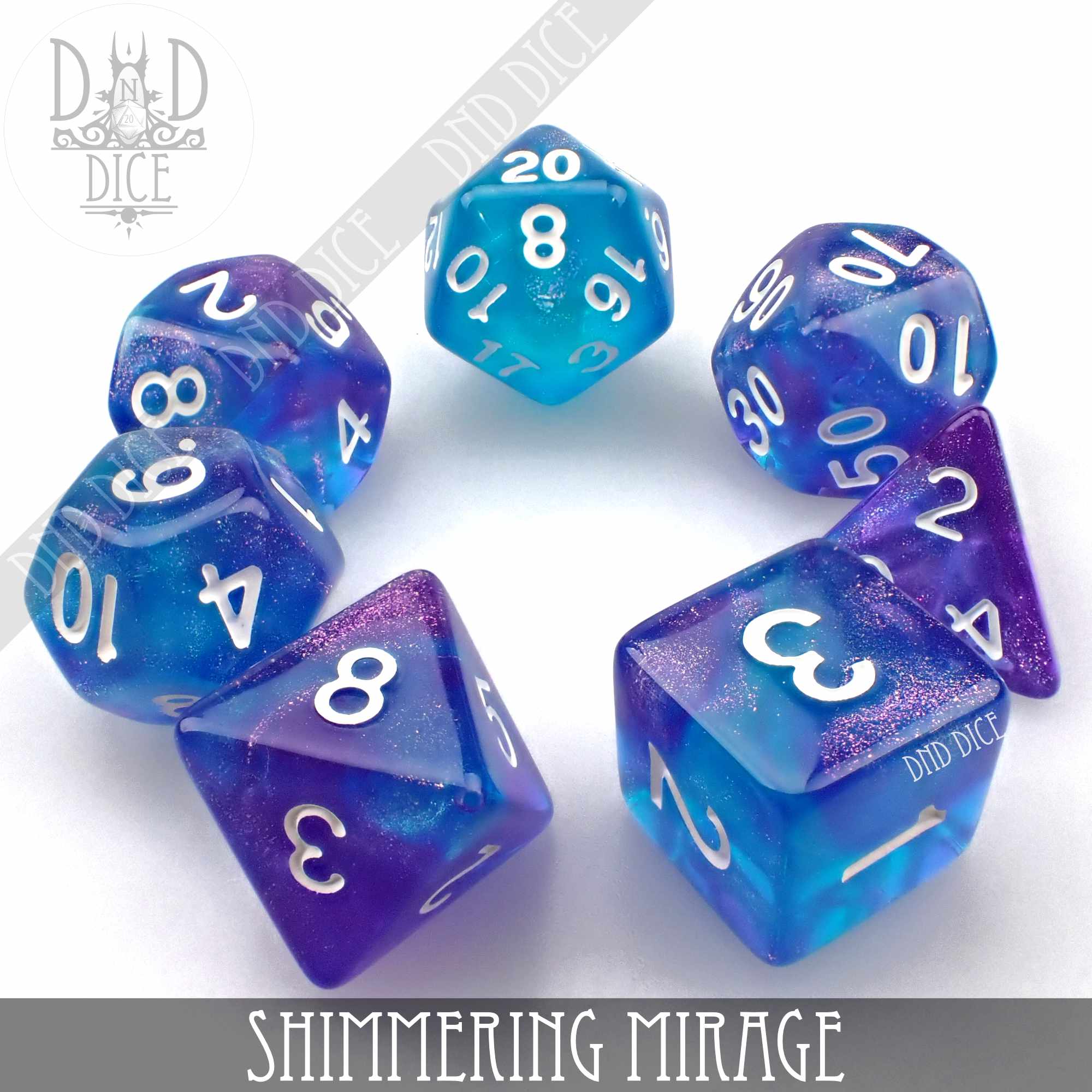 Shimmering Mirage Dice Set - Image 3