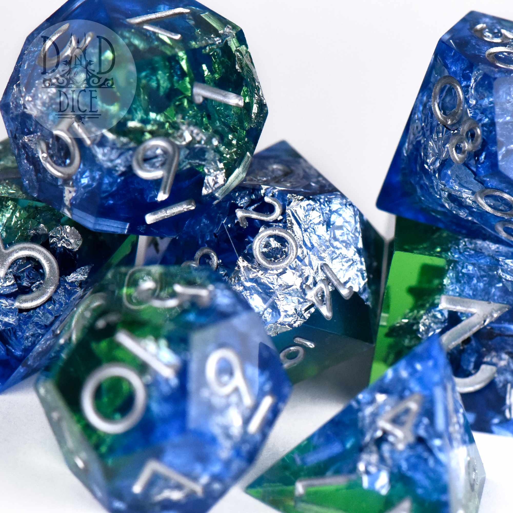 Silver Shores Handmade Dice Set - Image 2
