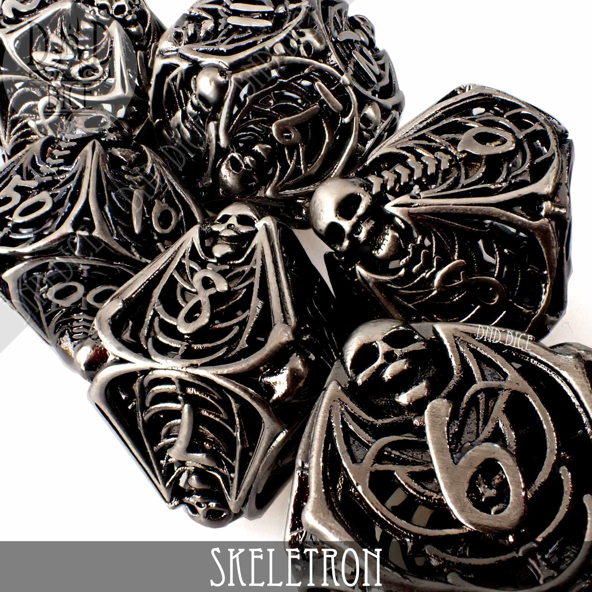 Skeletron Metal Dice Set (Gift Box) - Image 2