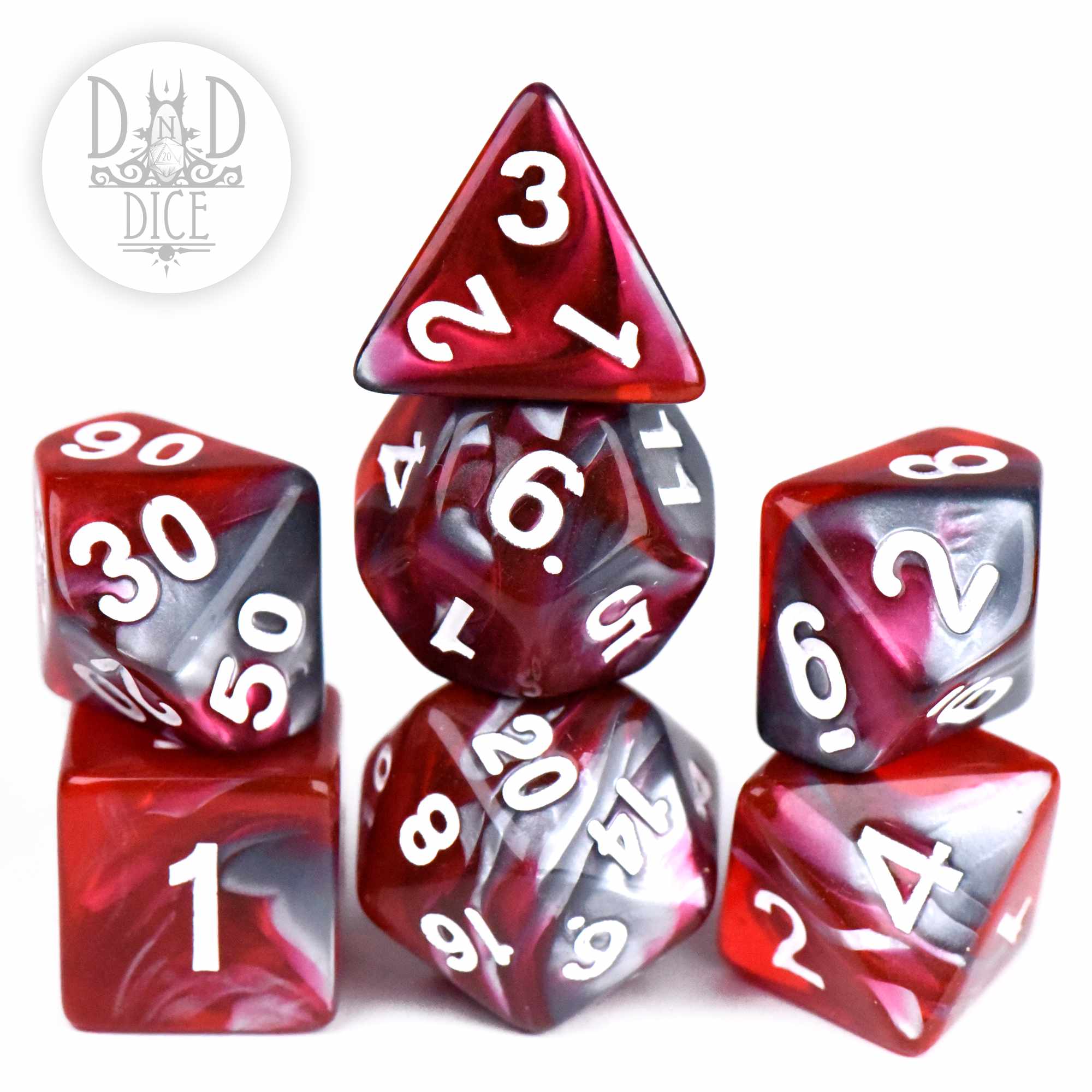 Steel and Blood Dice Set