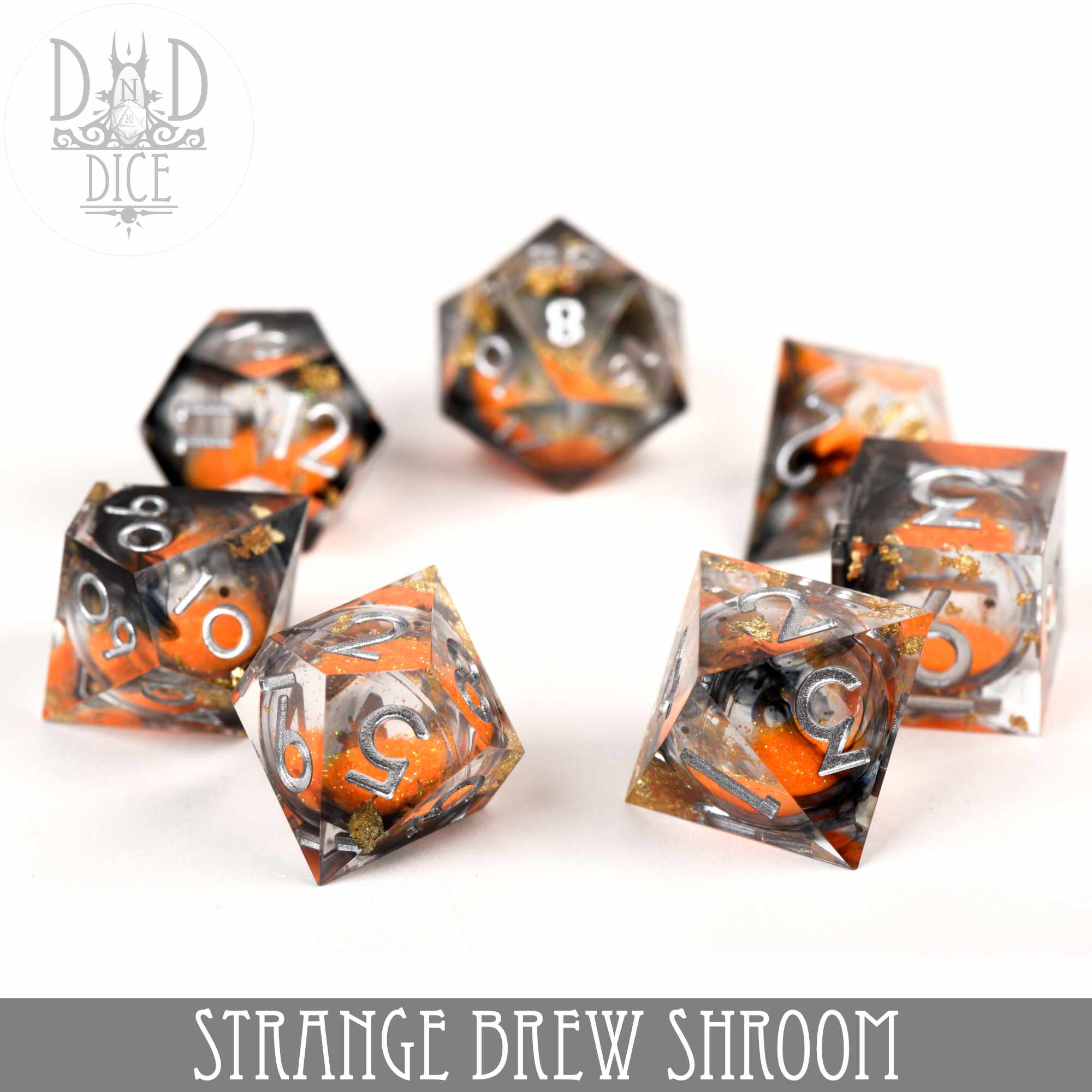 Strange Brew : Shroom Liquid Core Dice Set - Image 3