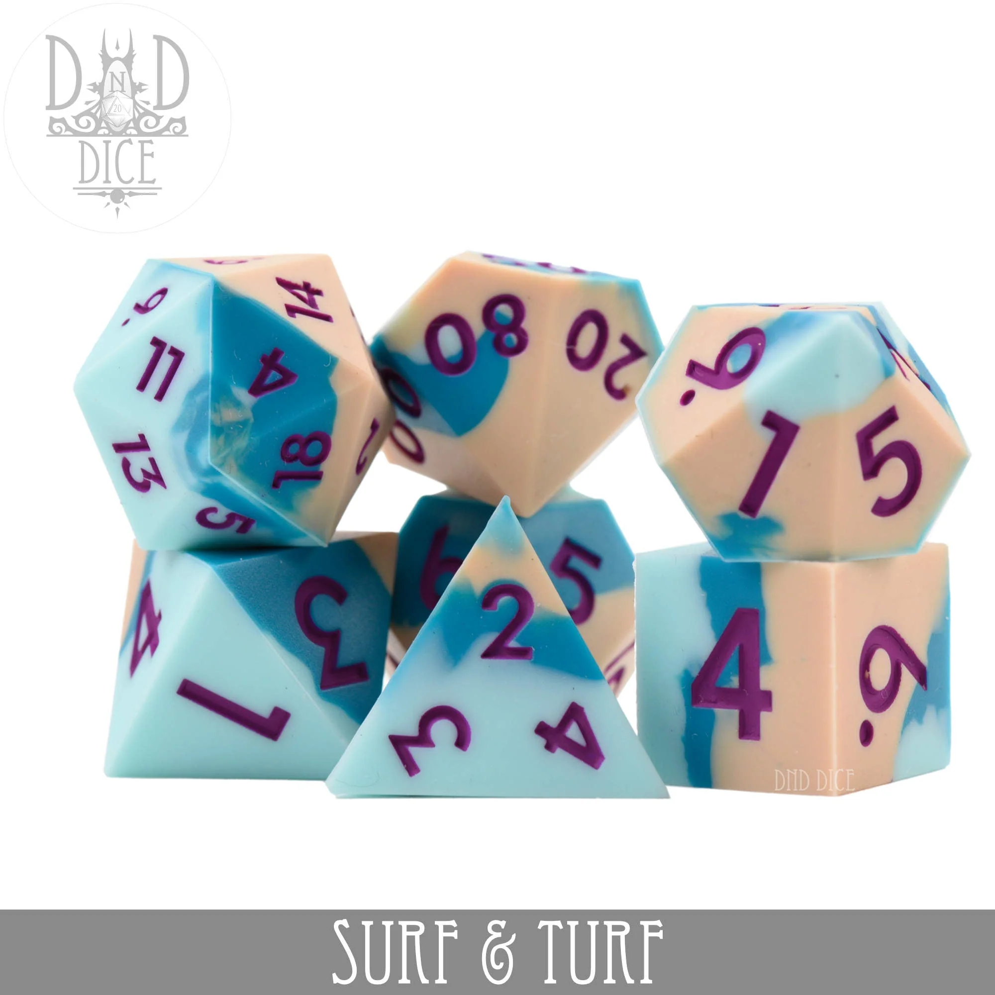 Surf & Turf Silicone Dice Set - Image 2