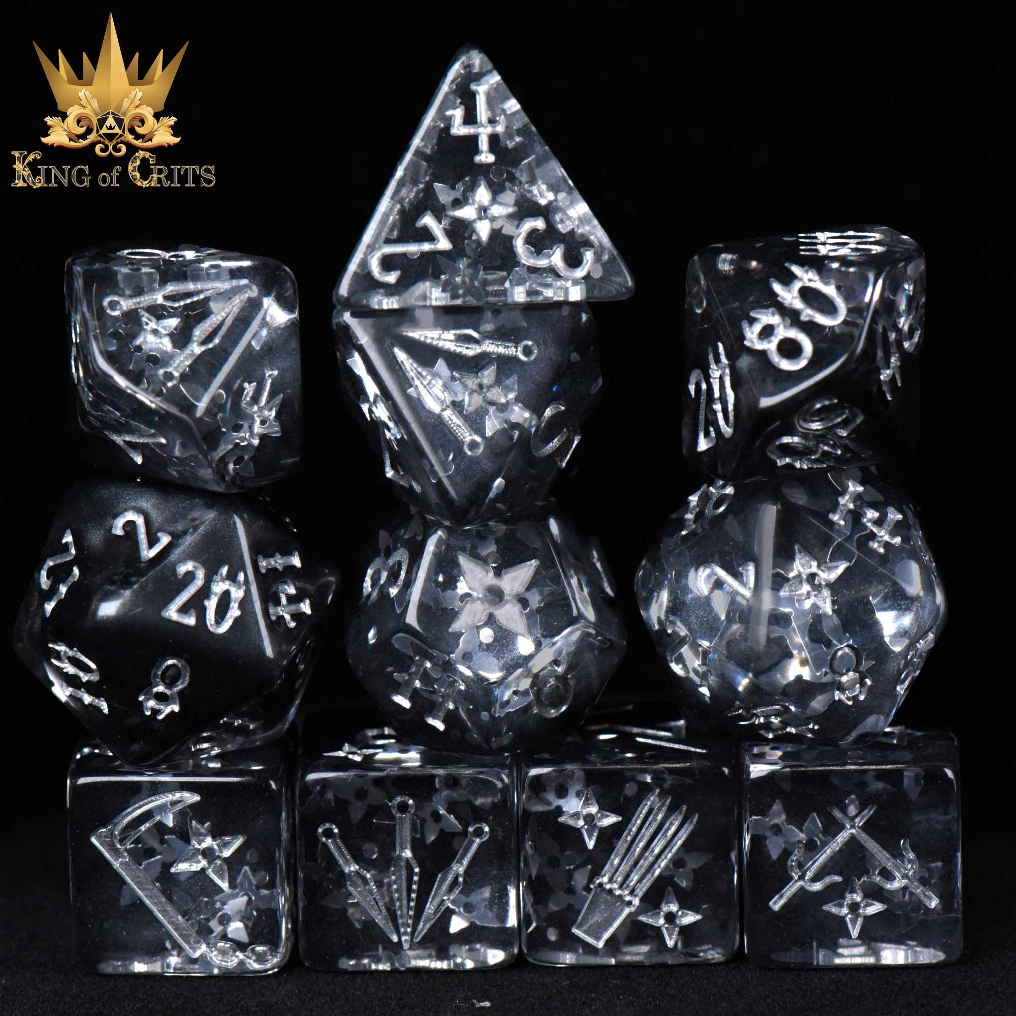 Art of Stealth 11 Dice Set - Image 2