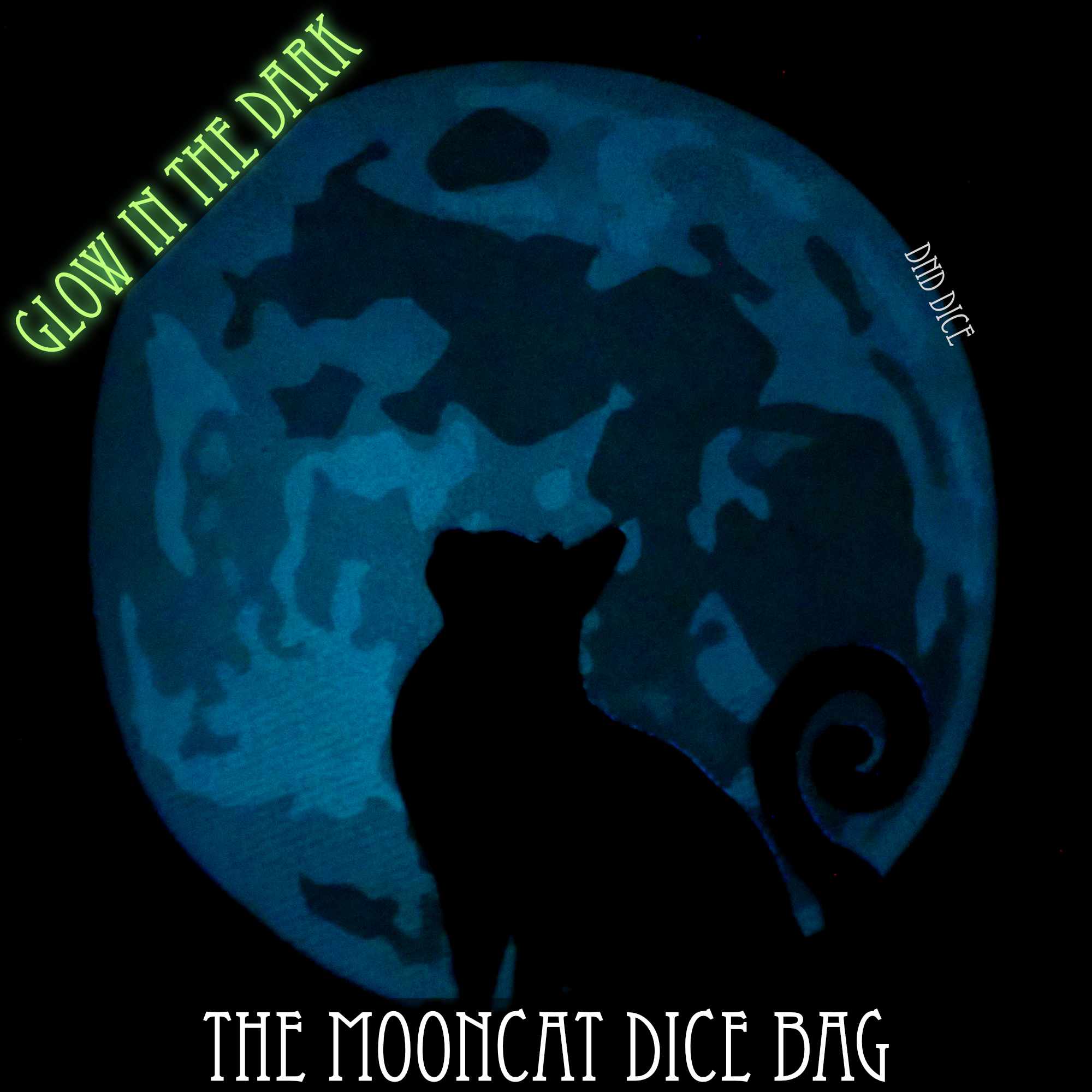 The Mooncat Dice Bag (Glow) - Image 4