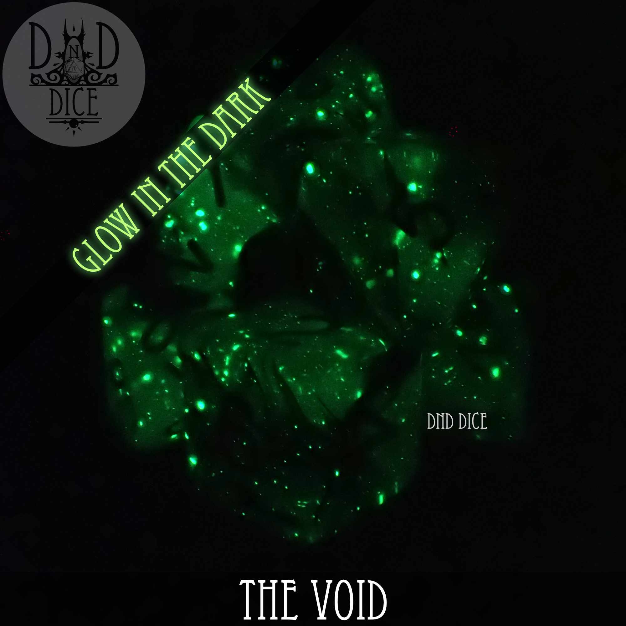 The Void Glow in the Dark Dice Set - Image 4