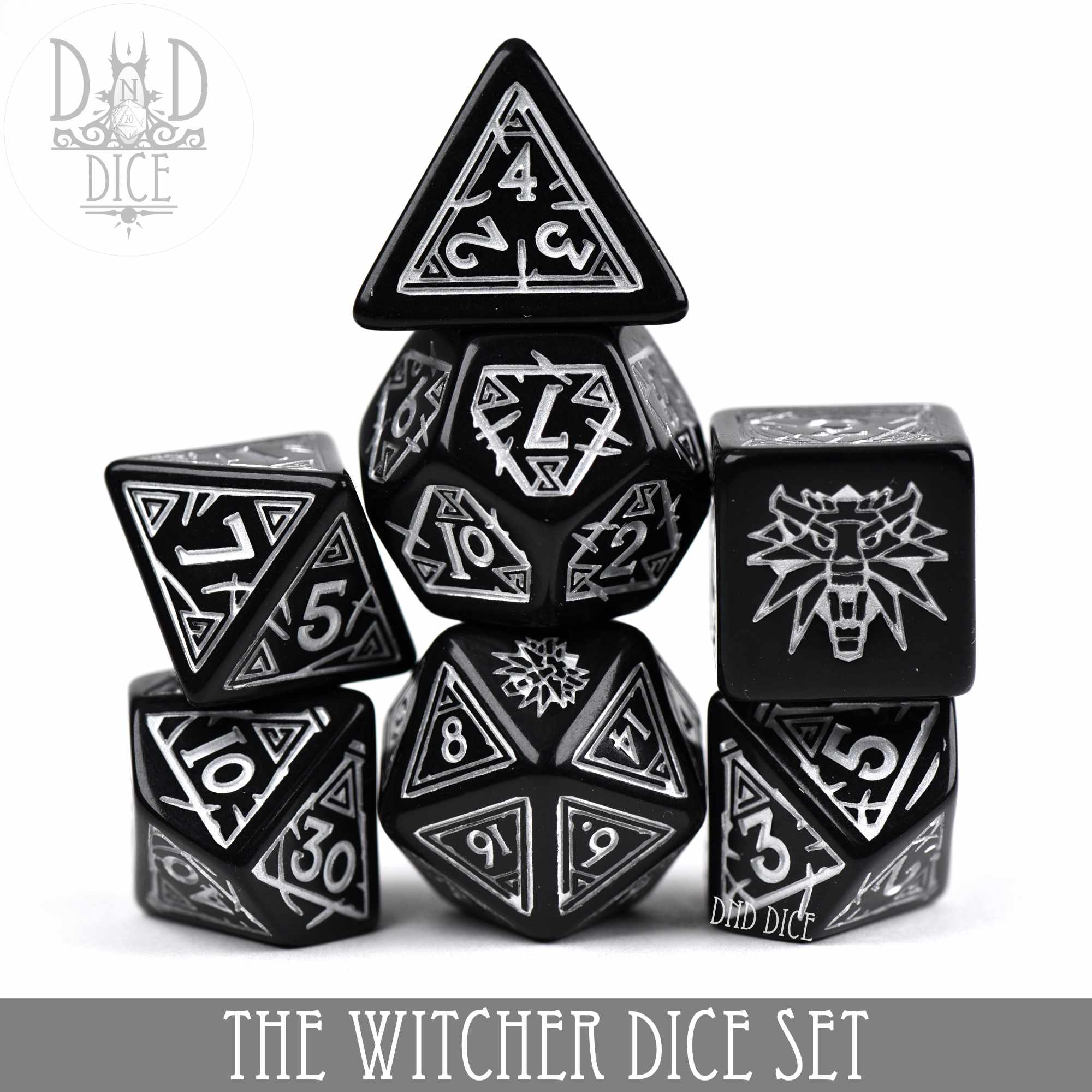 The Witcher Dice Set and Coin - Geralt - Image 10