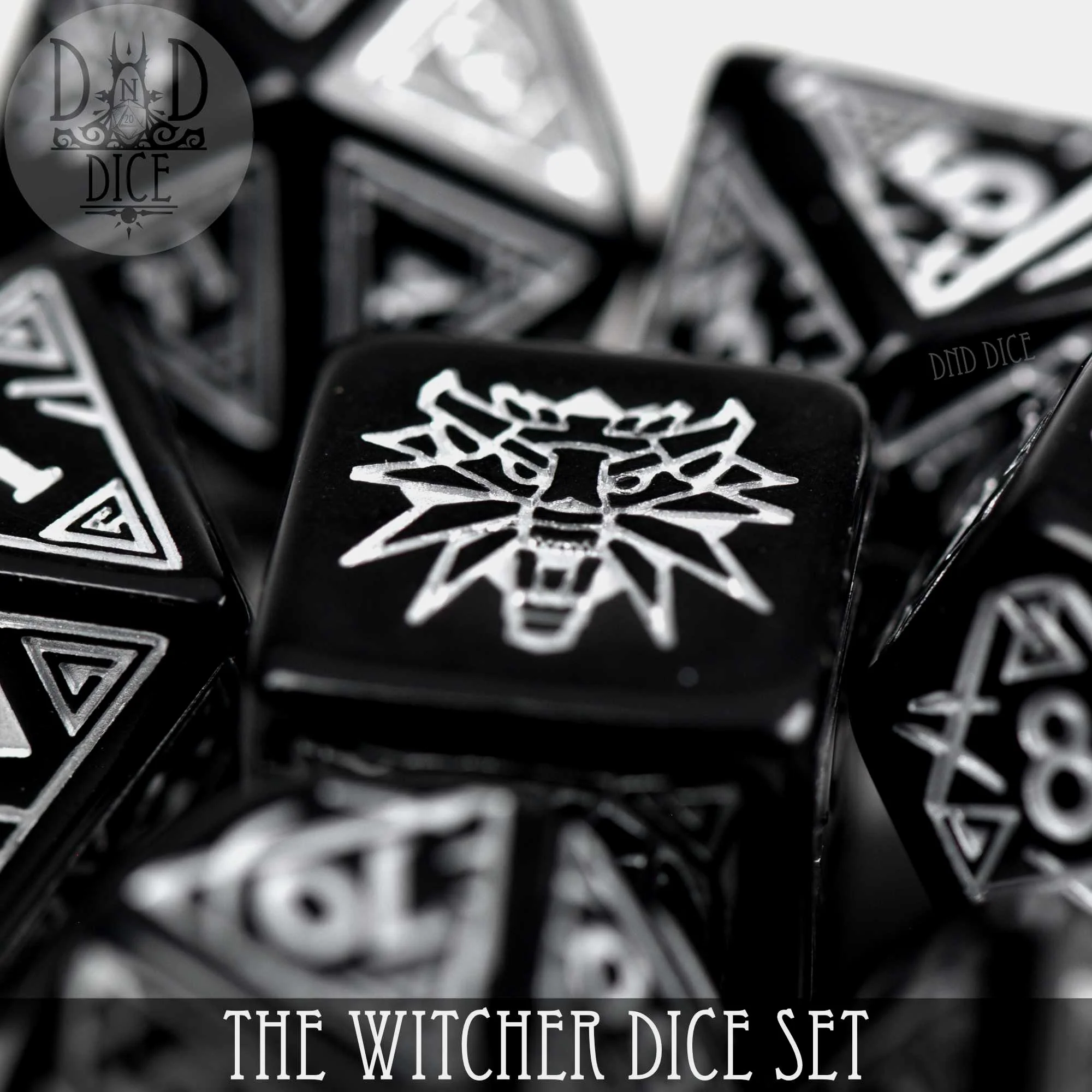 The Witcher Dice Set and Coin - Geralt - Image 11