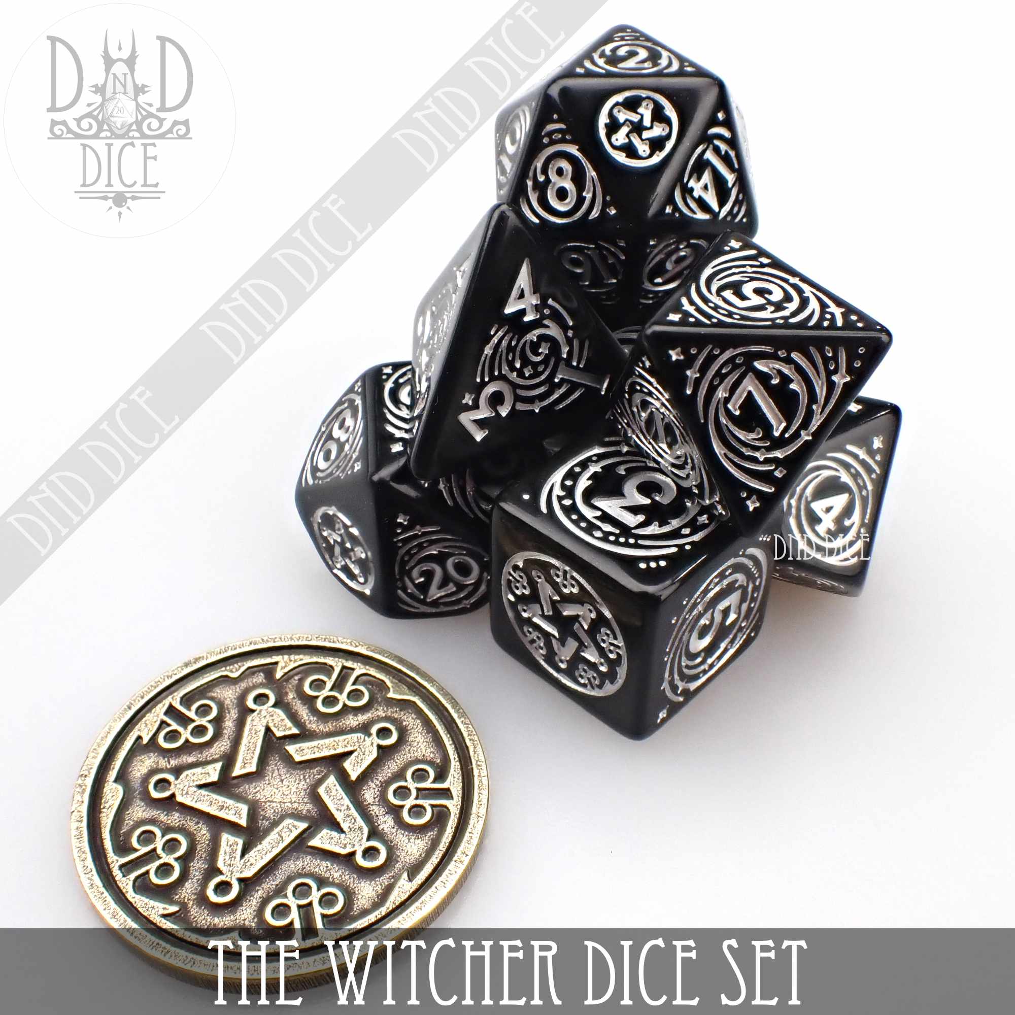 The Witcher Dice Set and Coin - Yennefer - Image 10